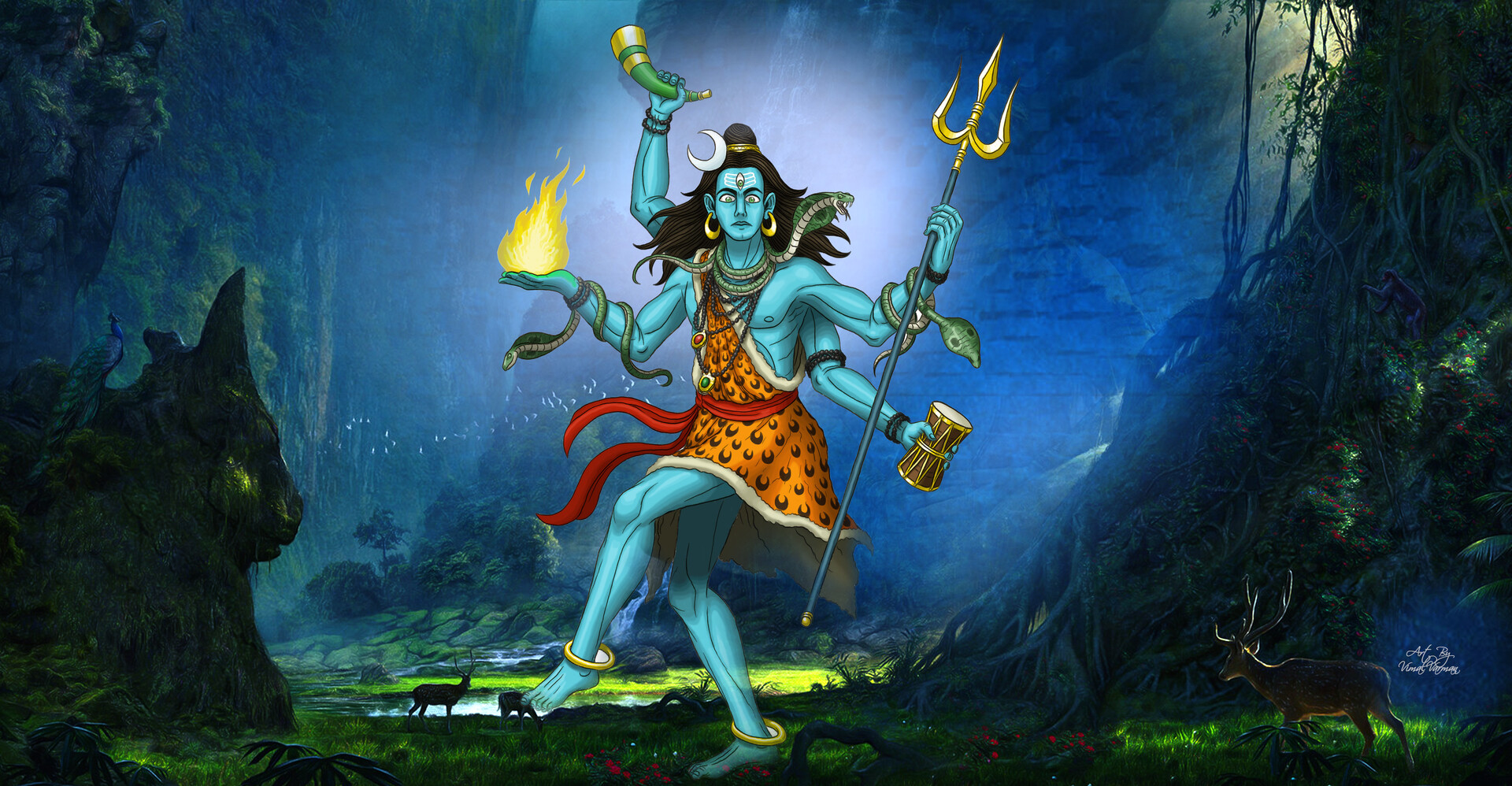 ArtStation - Lord Shiva - Nataraja
