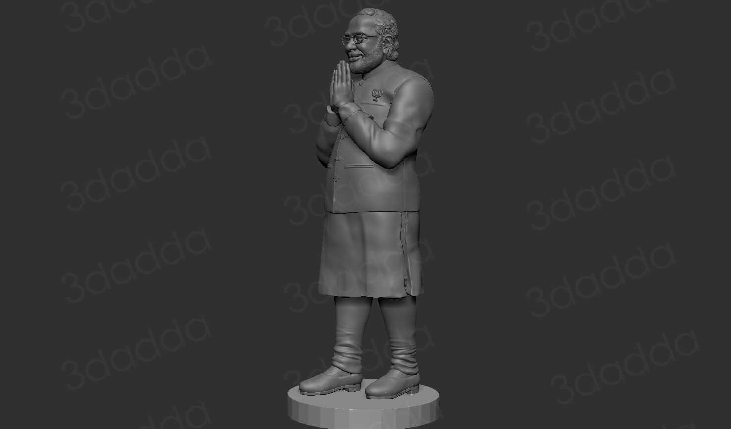 Narendra Modi 3D Print Model In Sculpture 3DExport, 54% OFF