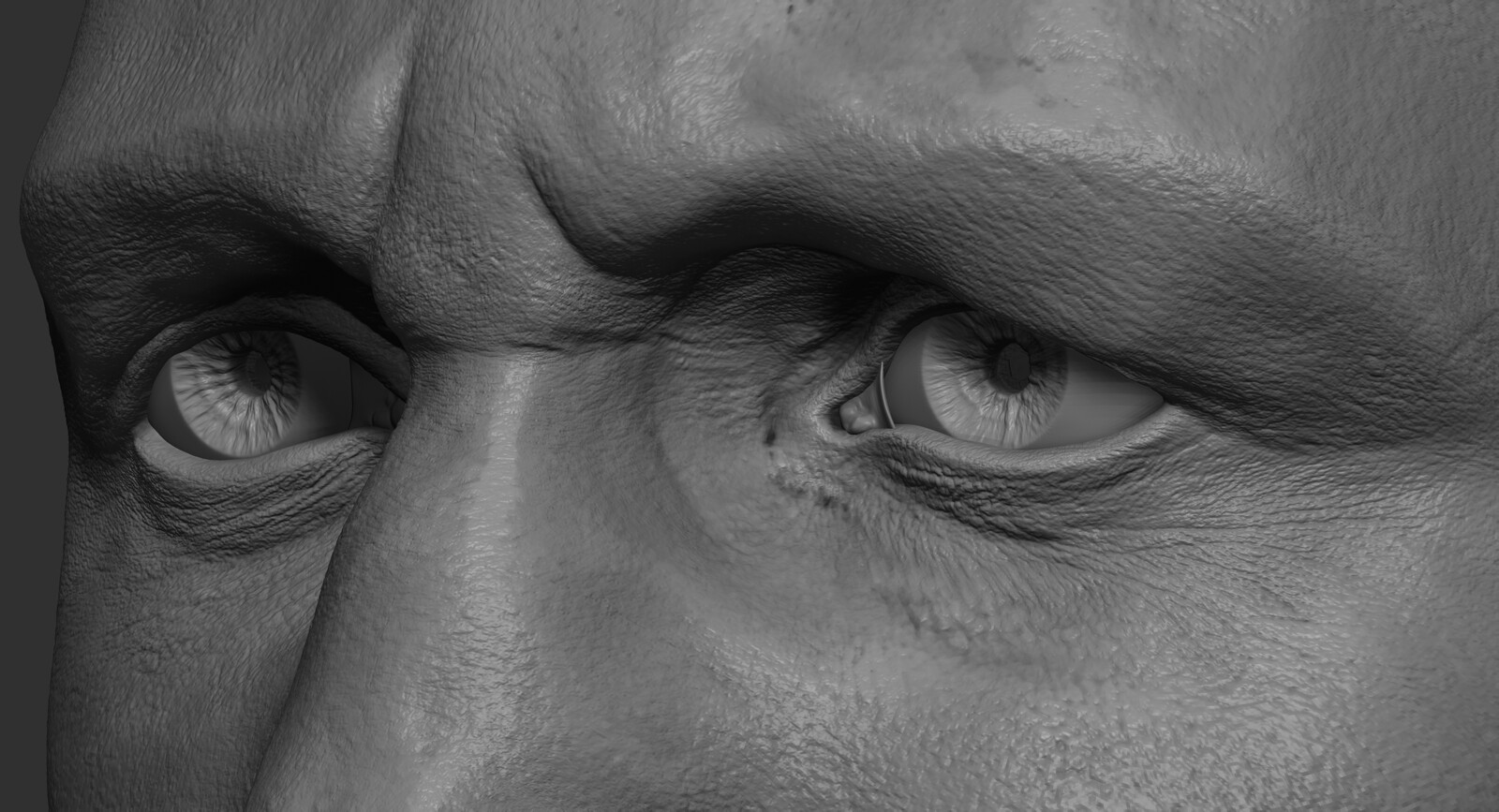 close up sculpting detail
