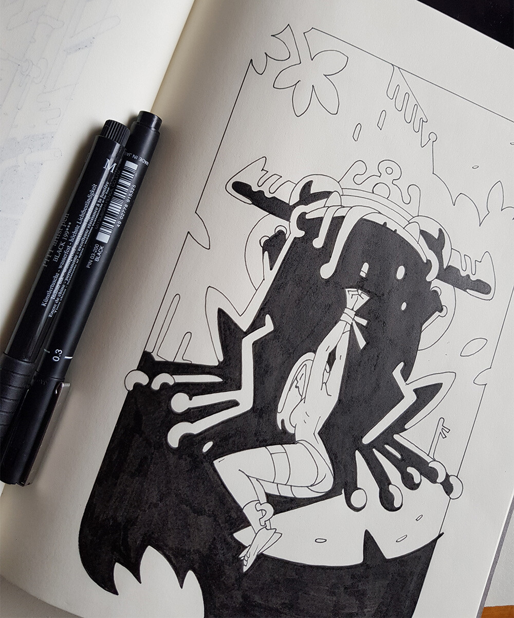 King froggy spit Ink!