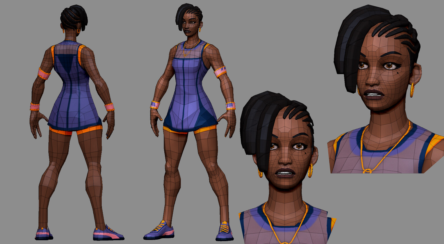 Hope wireframe Game Asset