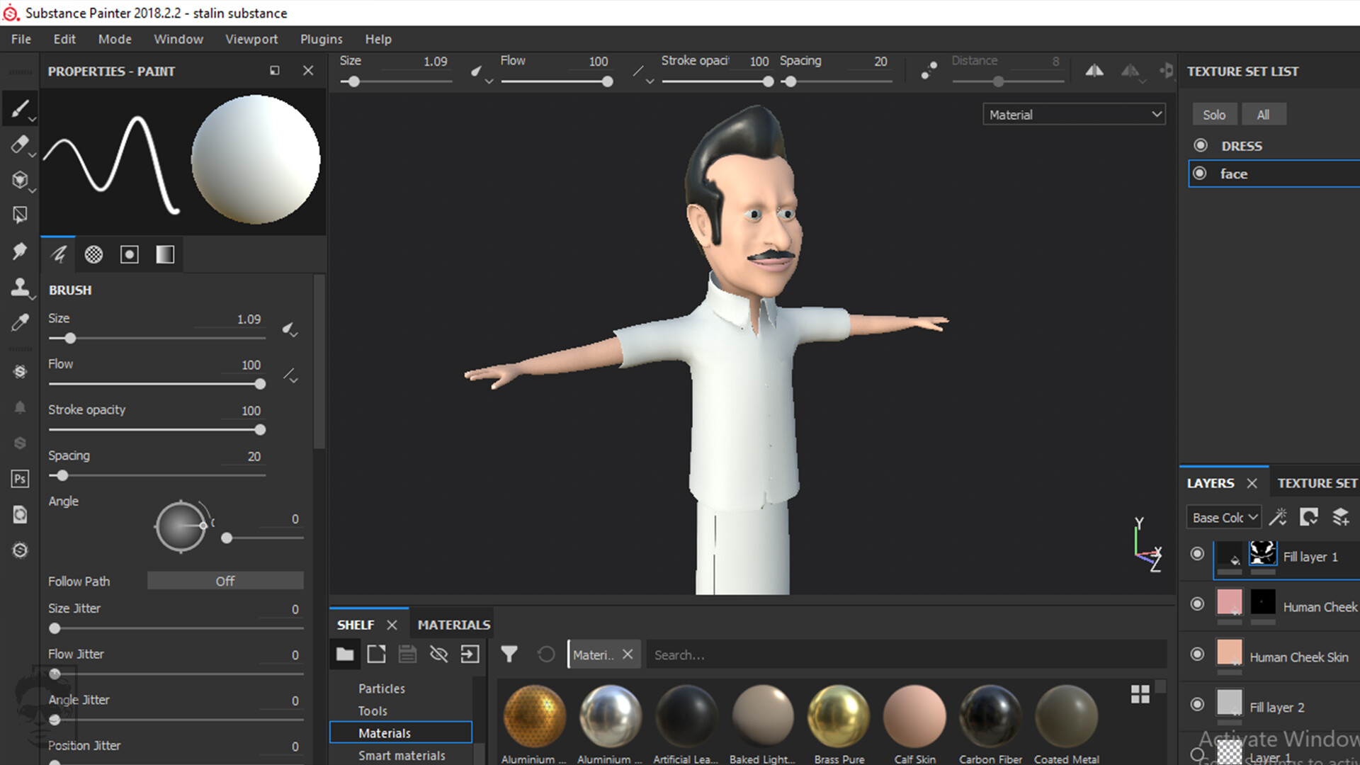 Artstation M K Stalin 3d Cariature Animation Damodharan V