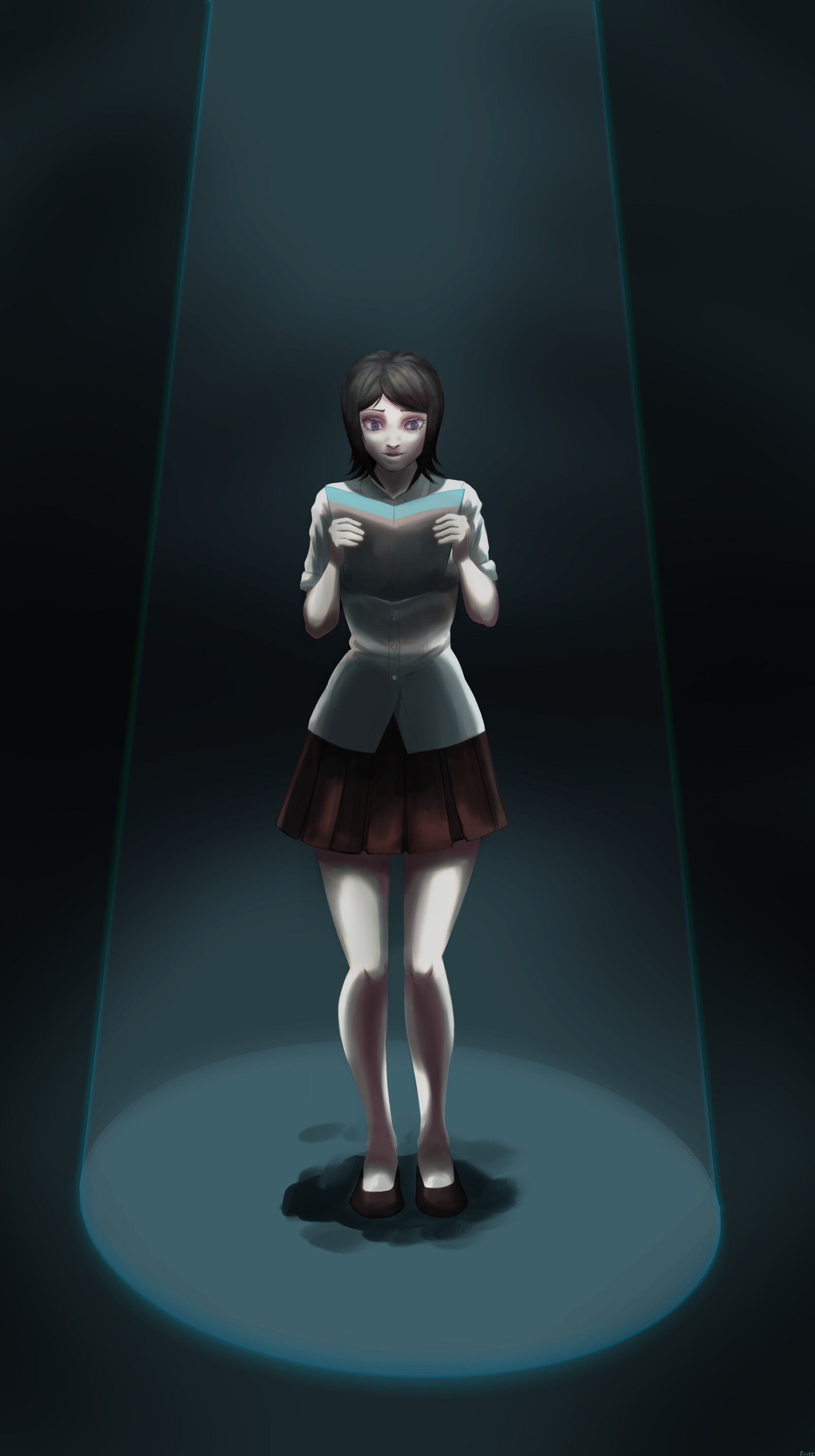 Fritz Honess Mukuro Ikusaba Mukuro's ultimate death card machine card sets from danganronpa v3's bonus mode ultimate talent development plan. fritz honess mukuro ikusaba