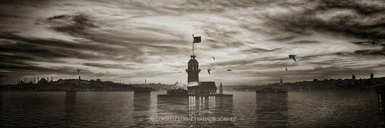 Artstation Kiz Kulesi Istanbul Bahadir Sonmez