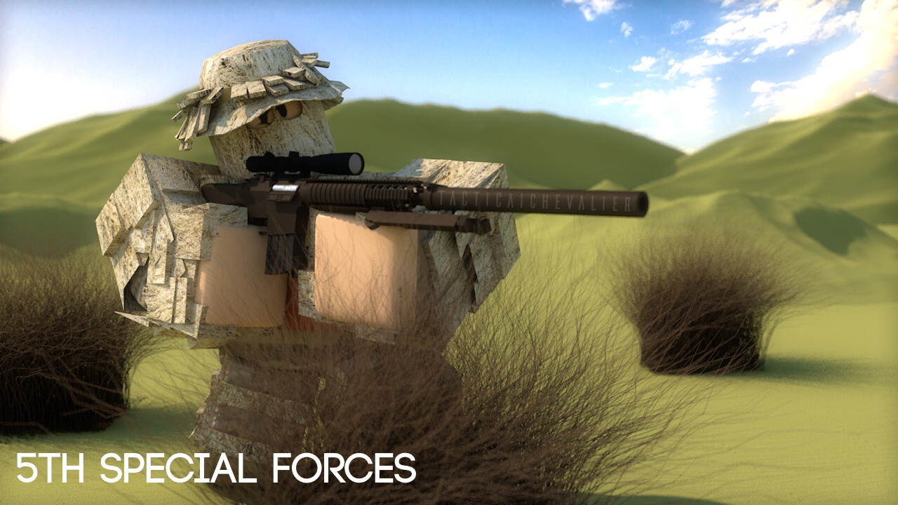Artstation 5th Special Forces Group Tacticalsix Rblx - roblox special forces games