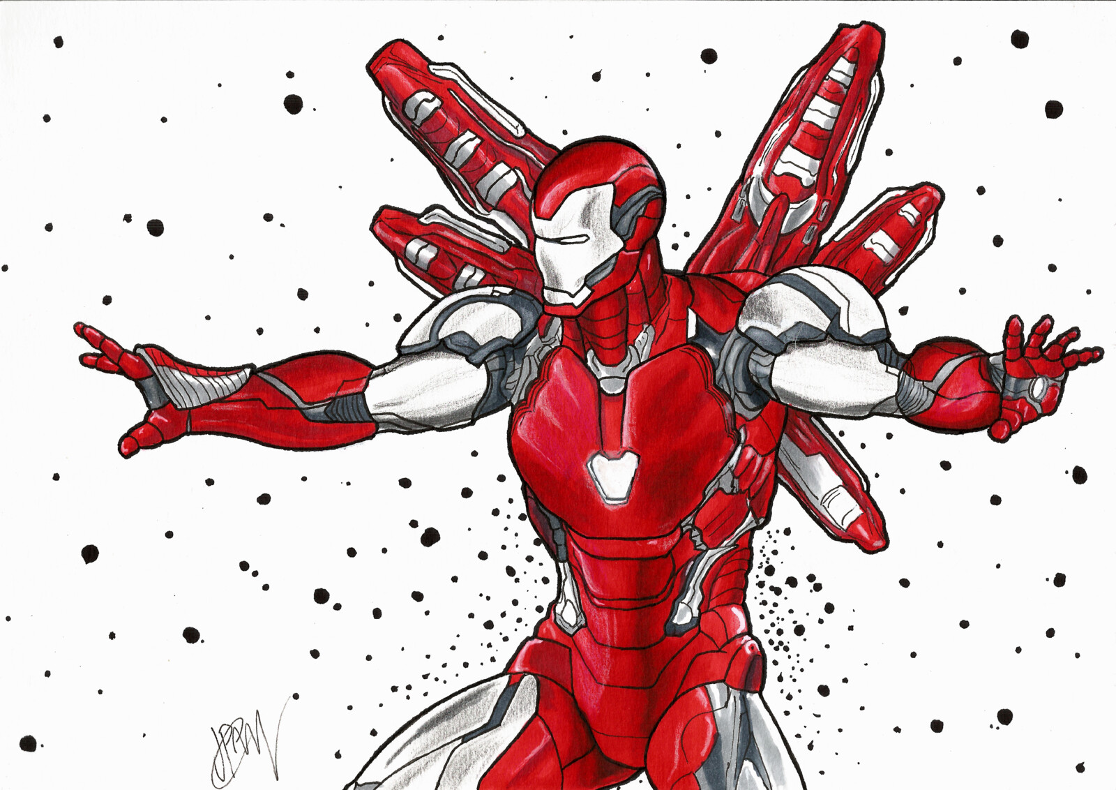 Artstation Homem De Ferro Vingadores Ultimato Iron Man Avengers Endgame Joao Pedro Calheiros Miranda Dos Santos