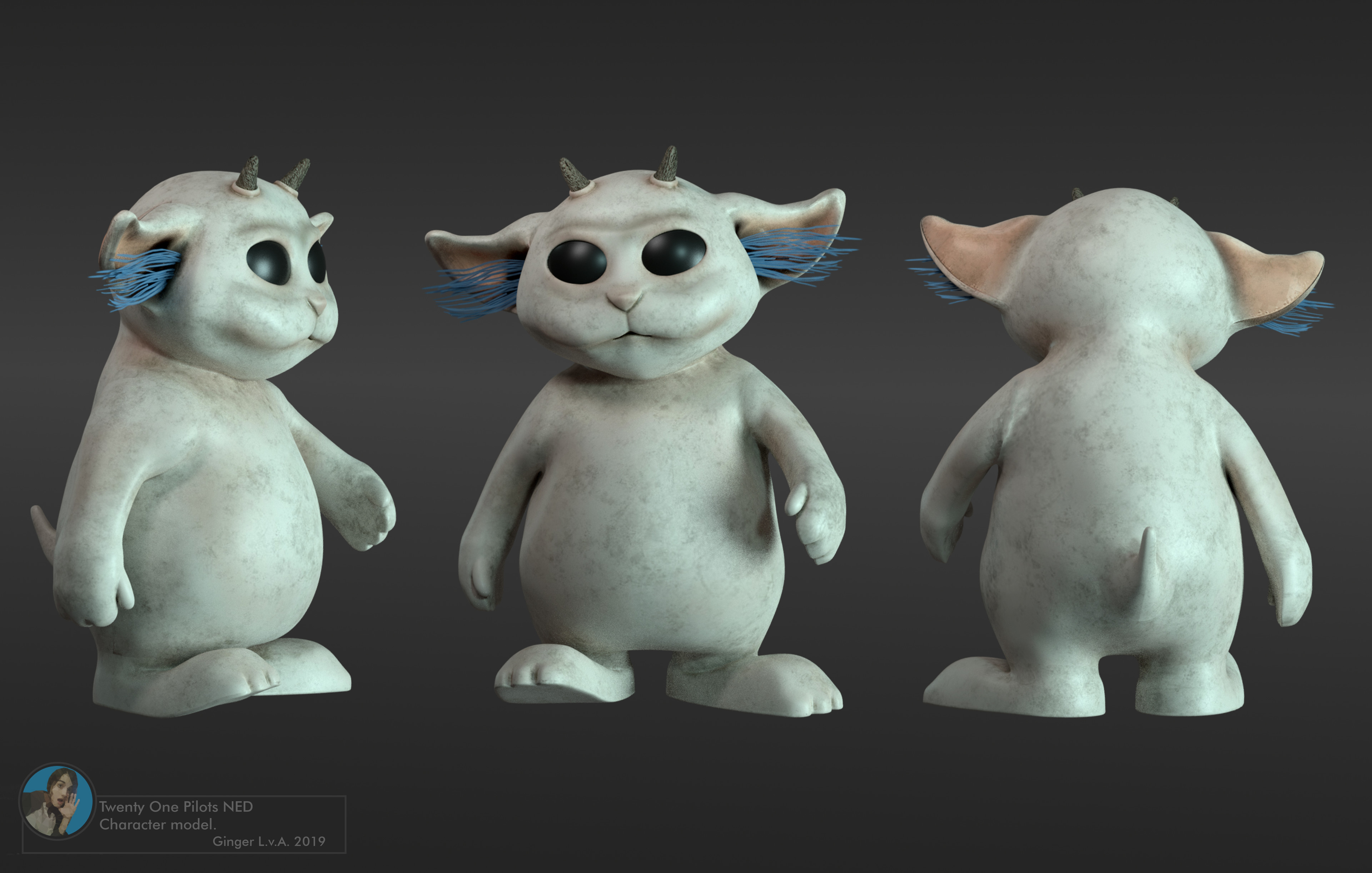 Artstation Ned Twenty One Pilots Ginger L V A