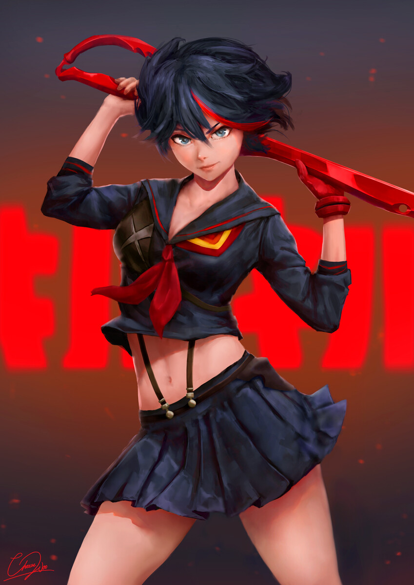 pics Ryuko Matoi Artstation artstation ryuko matoi isaac liew