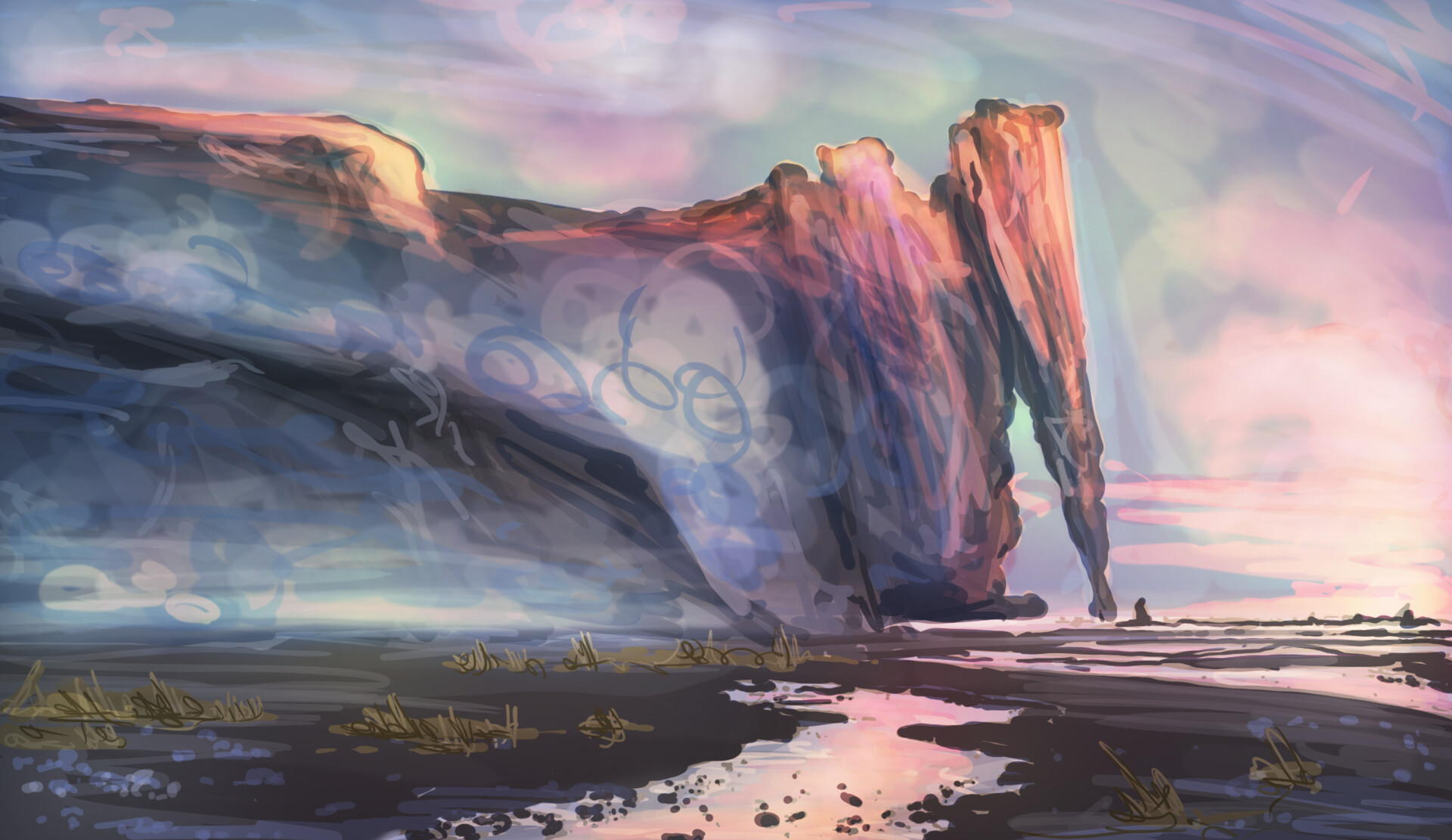 Artstation Environment Art Speed Paintings Devlin Arduini
