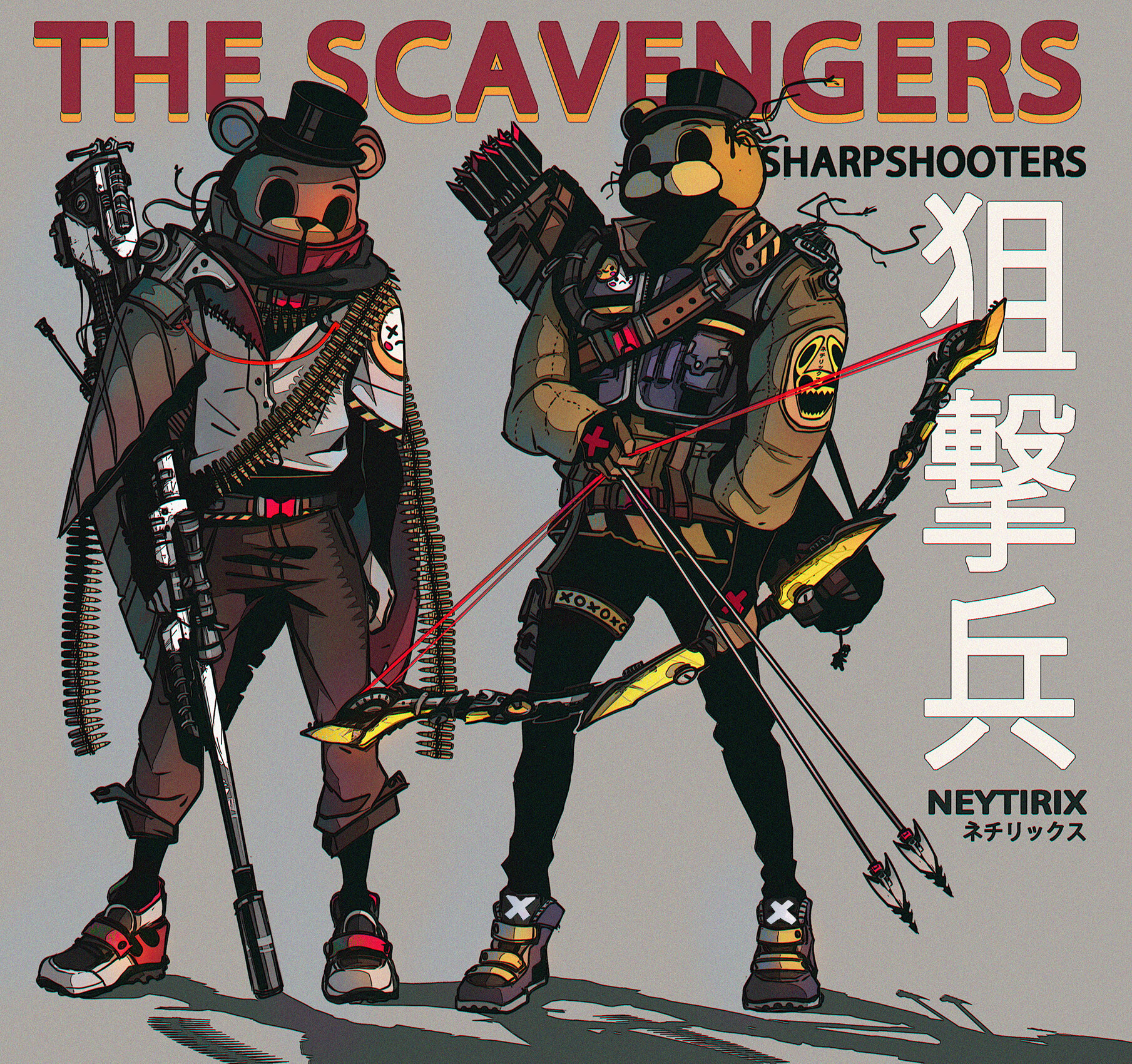 The Scavenger Sharpshooters Fnaf Neytirix Artstation Ret қaraldy 311 m.5 zhyl bұryn. the scavenger sharpshooters fnaf