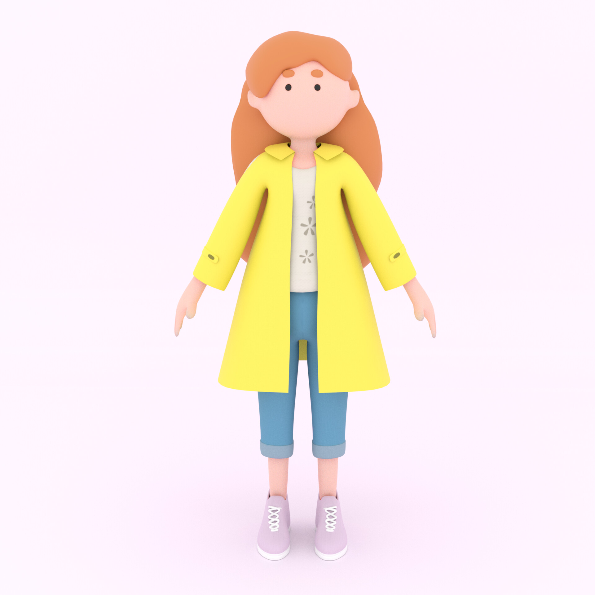 ArtStation - spring girl