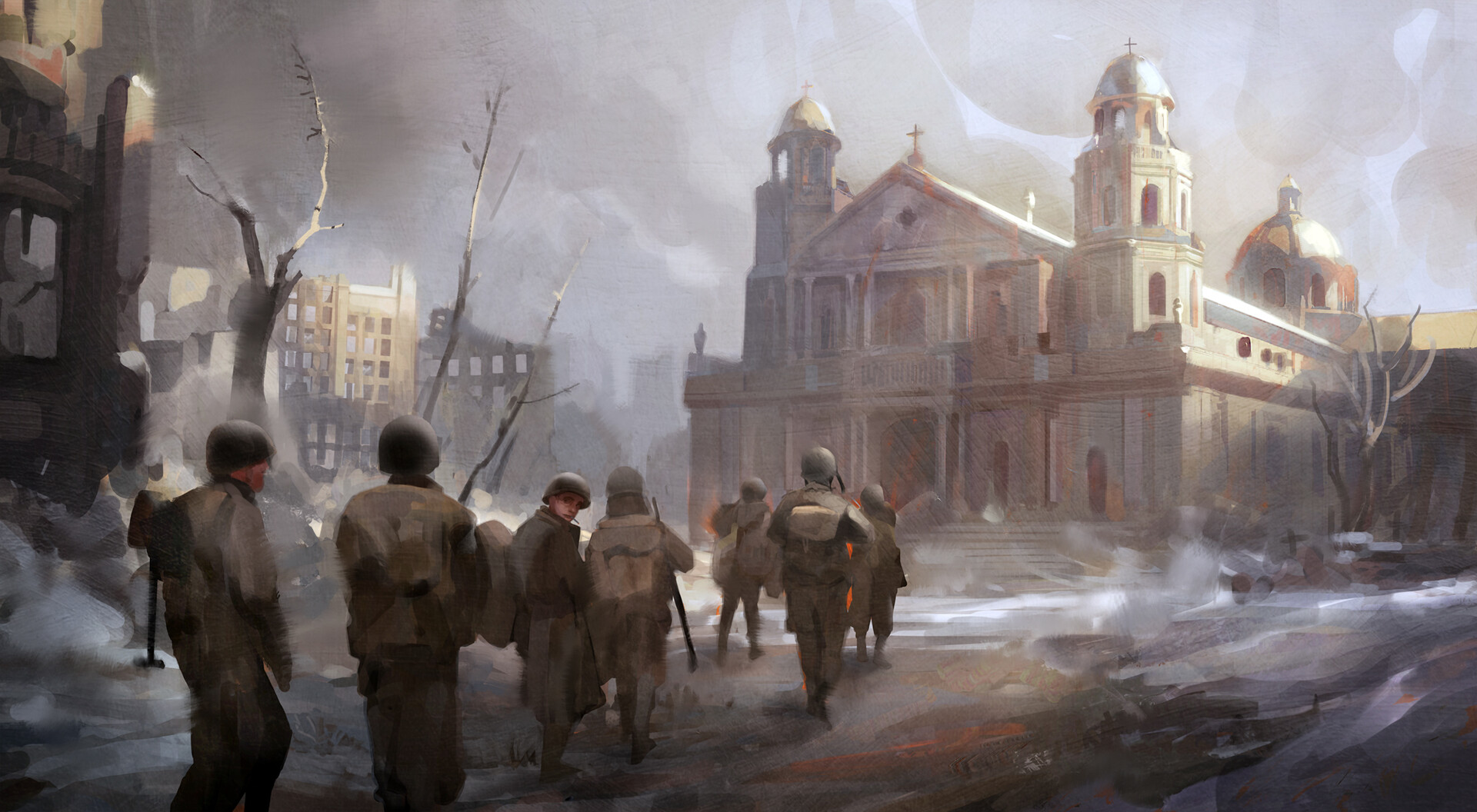 ArtStation - WW2 Commission
