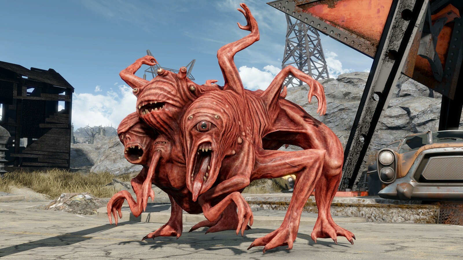 Fallout 4 гончая мутант компаньон фото 93