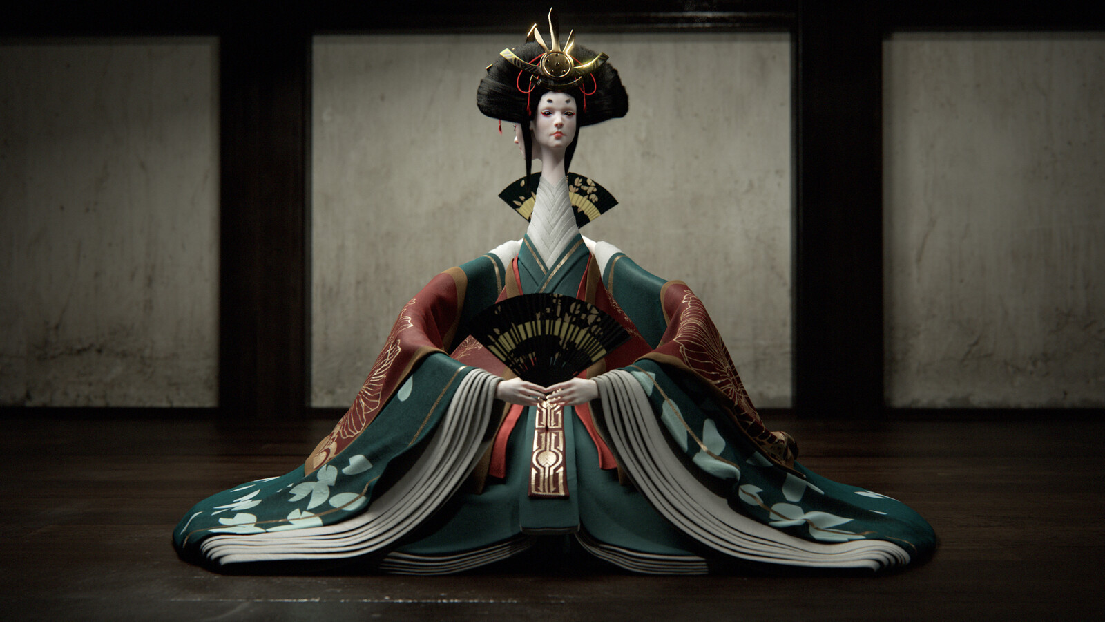 Artstation Feudal Japan Challenge Camilo Veliovich