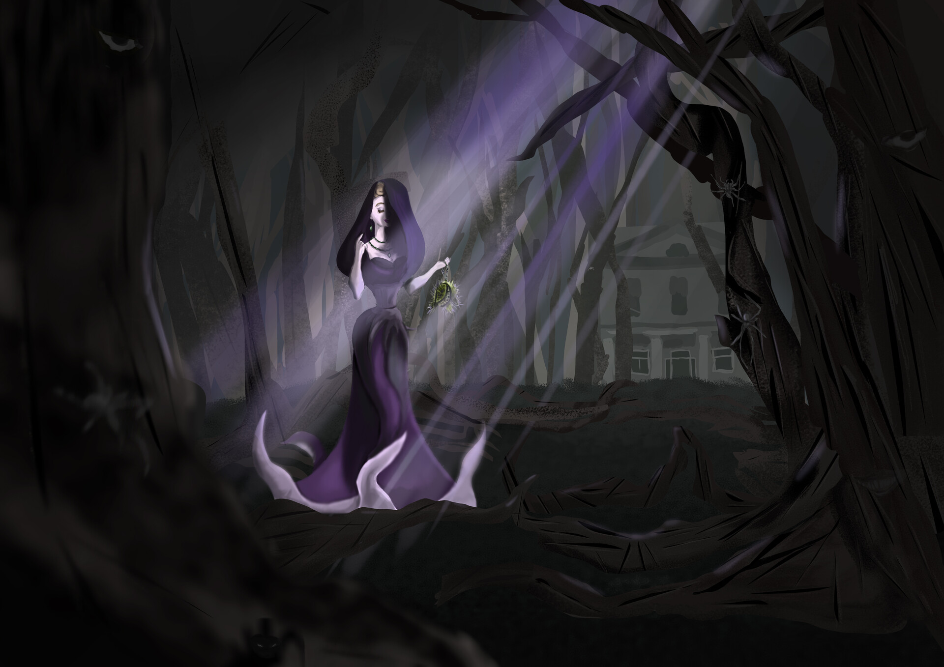 ArtStation - Madame Datura - The Lady of hallucination