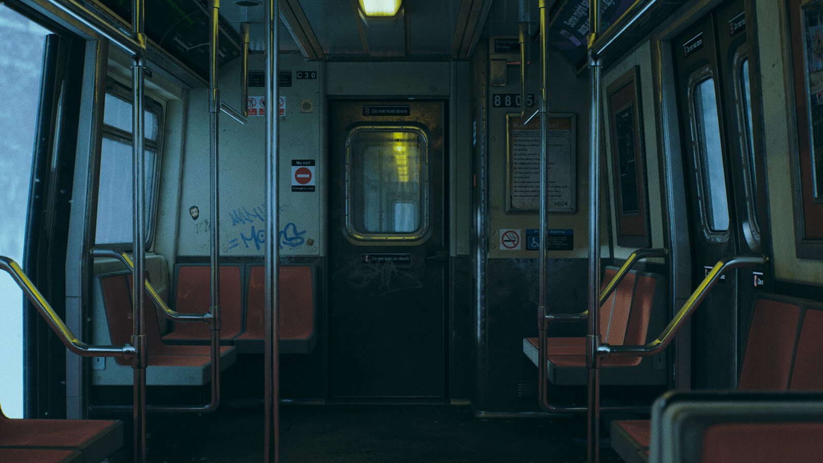 Brian Leleux - Subway Train Relighting pt.1