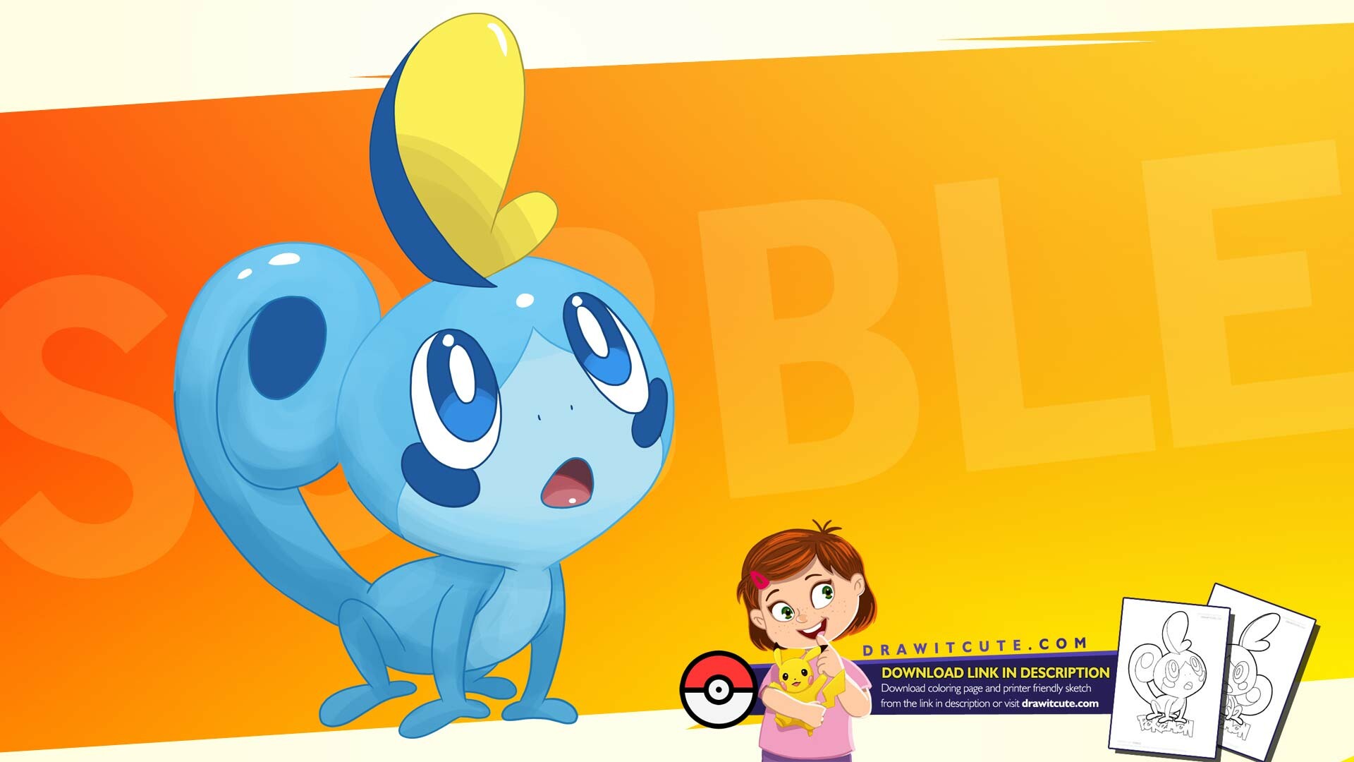 Artstation How To Draw Sobble Pokemon Drawitcute Com