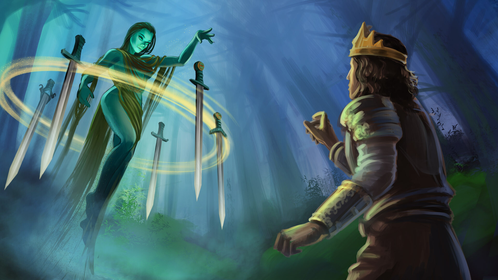 ArtStation - THE LEGEND OF KING ARTHUR- Keyframe design