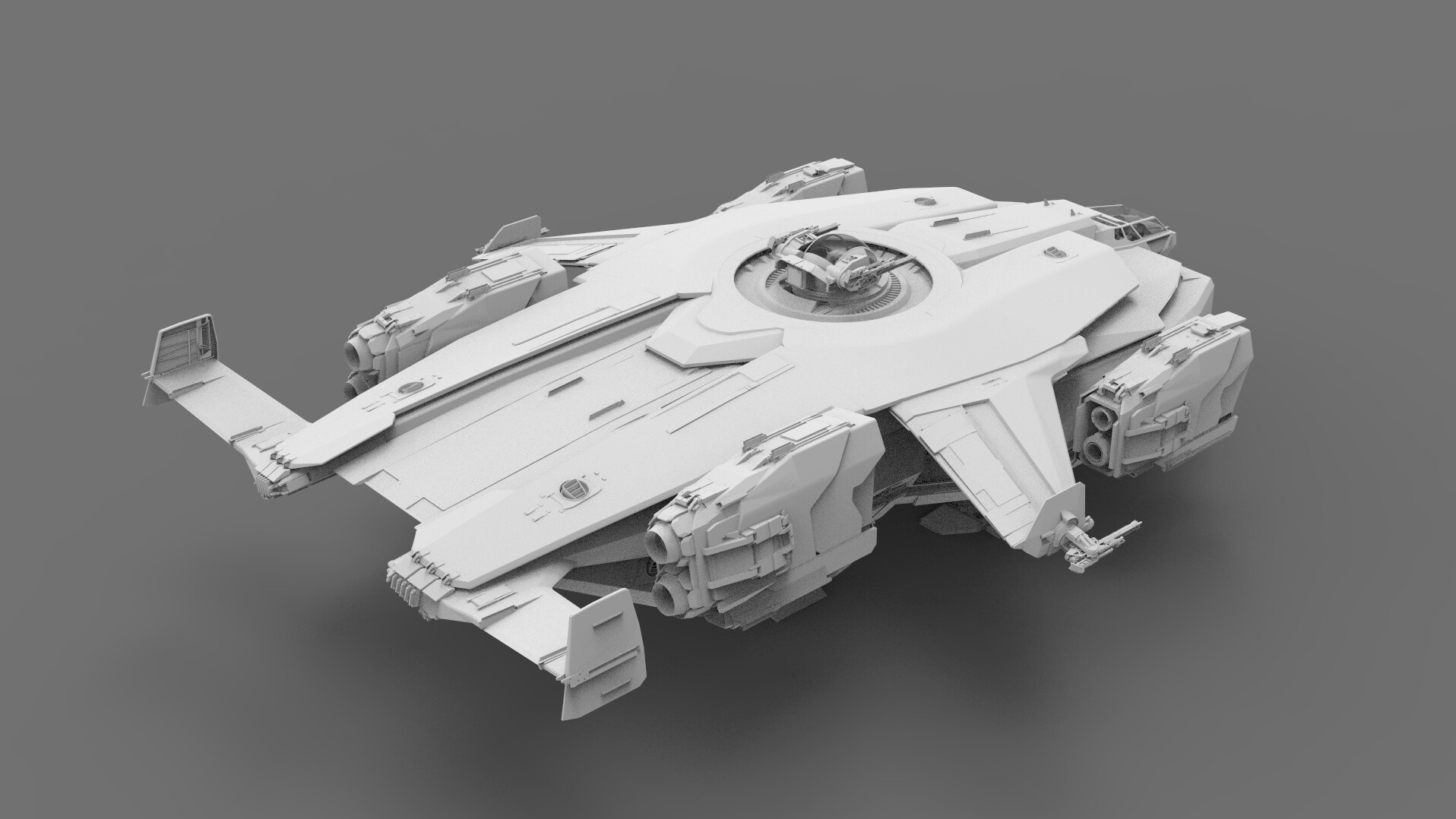 Artstation Star Citizen Anvil Valkyrie Dropship Cloud
