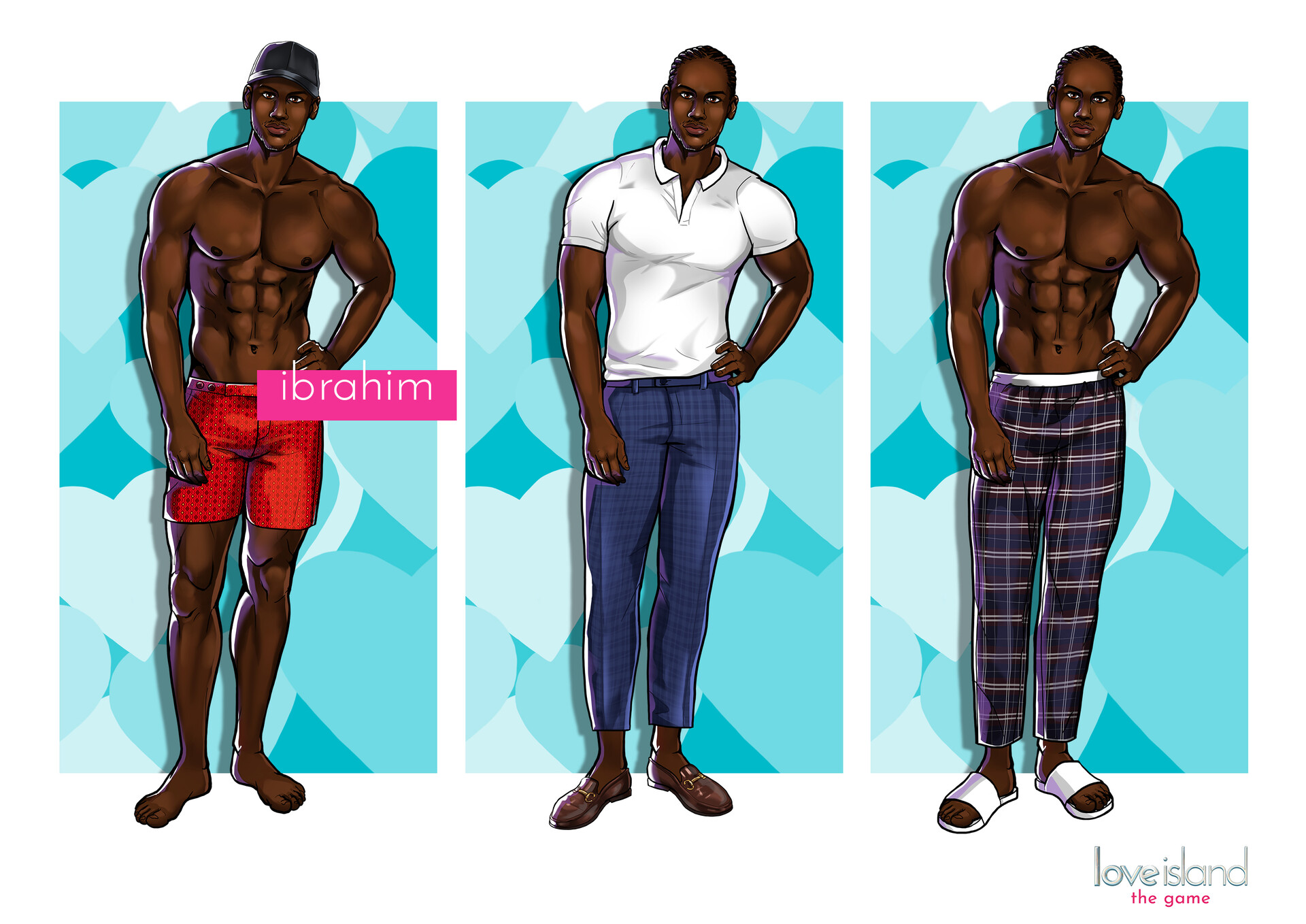 Artstation Love Island The Game Characters David Galopim