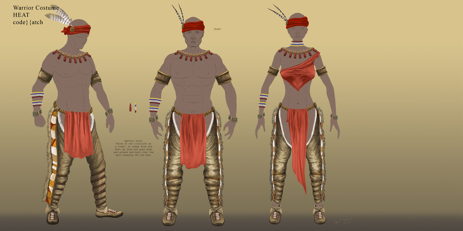 Warrior Costume