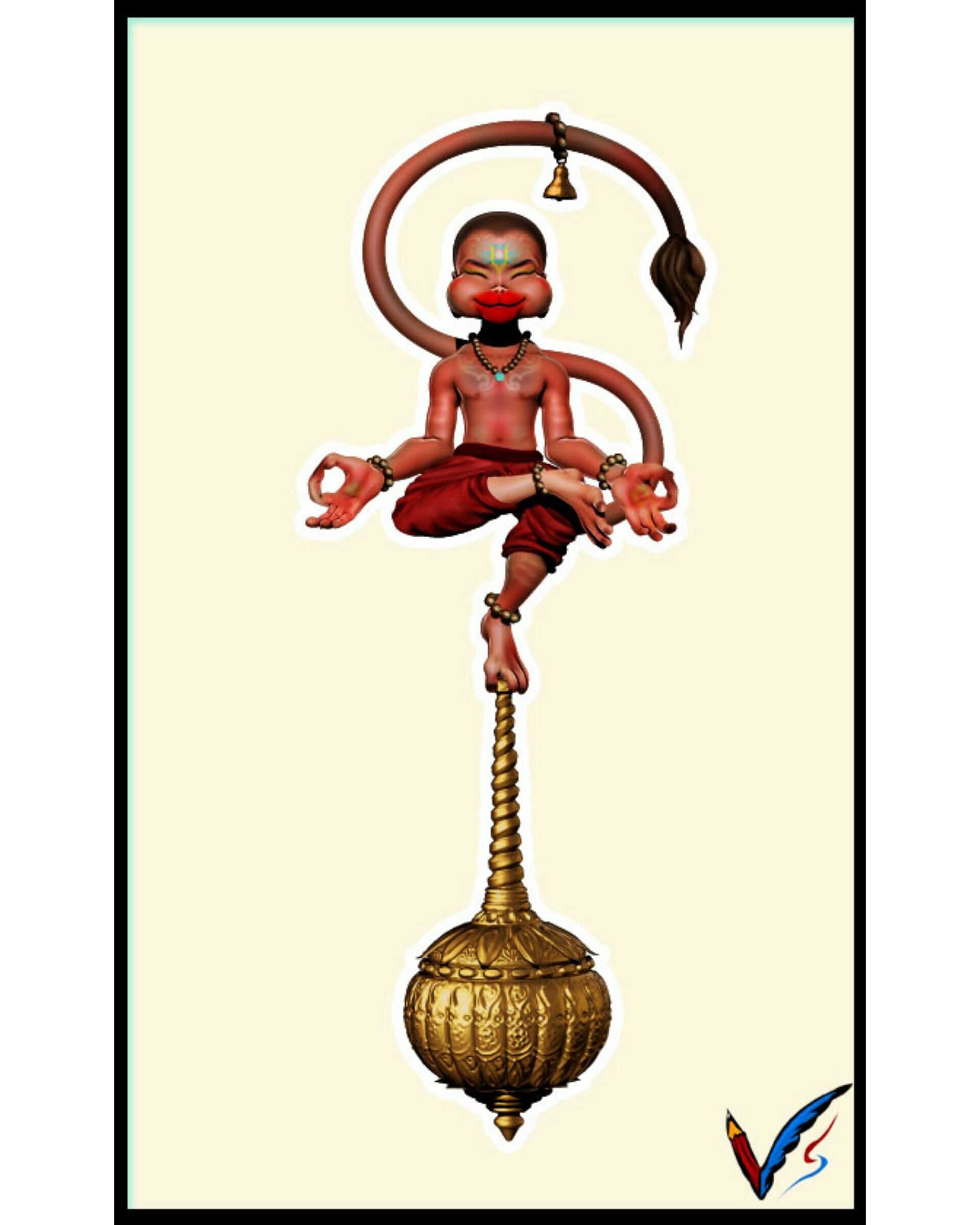 ArtStation - Hanu monk