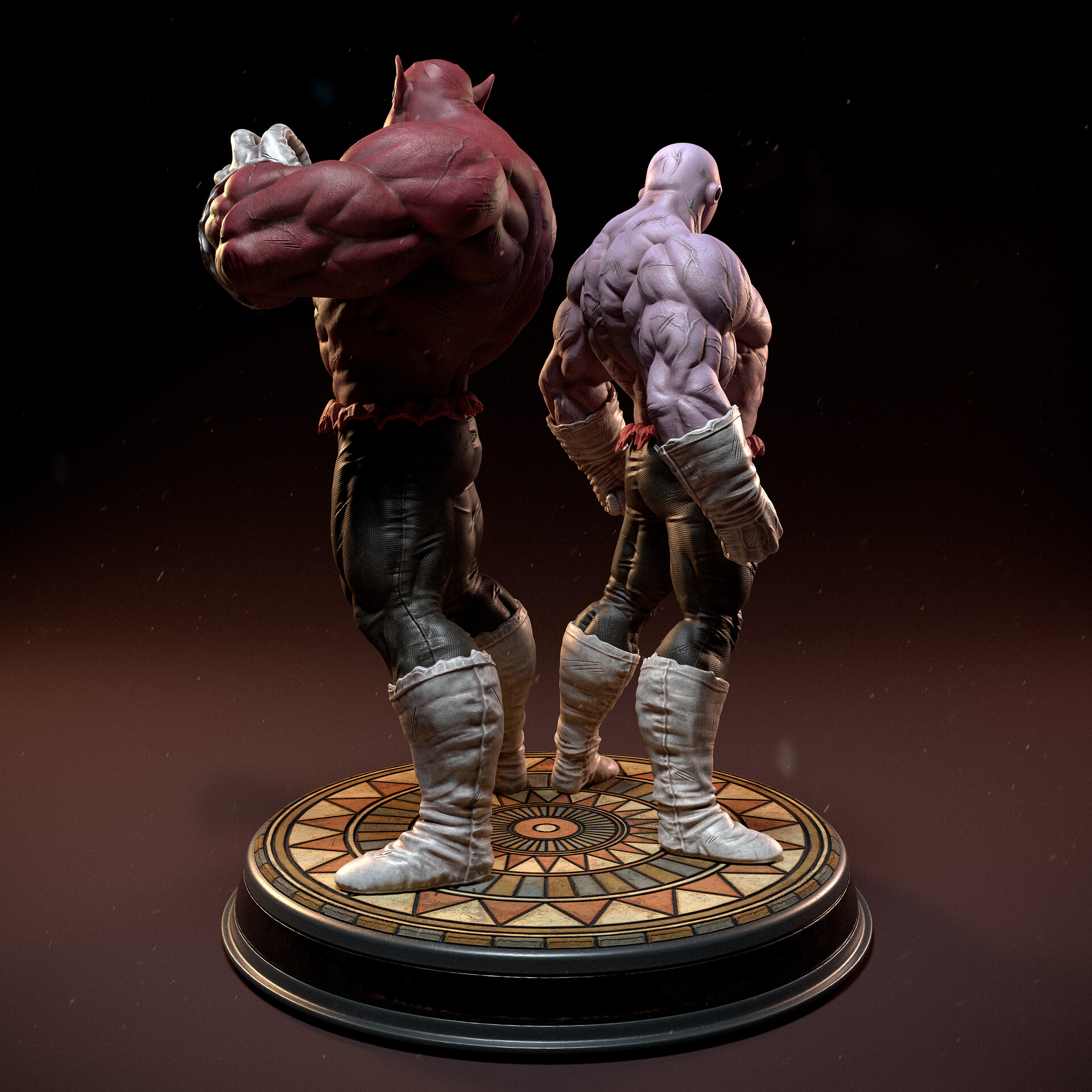 Artstation Jiren X Toppo Leandro Martinez