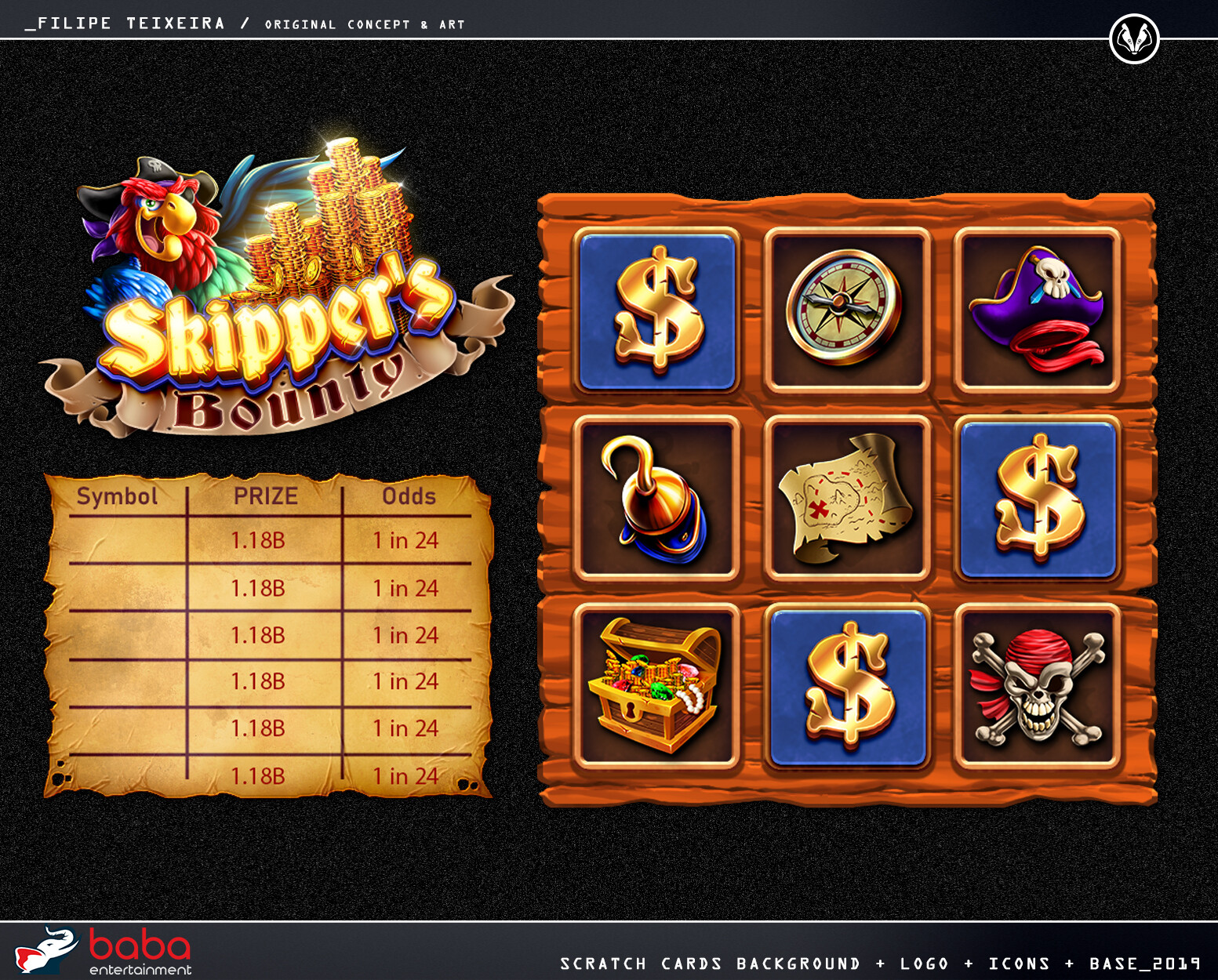 Scratch top card game