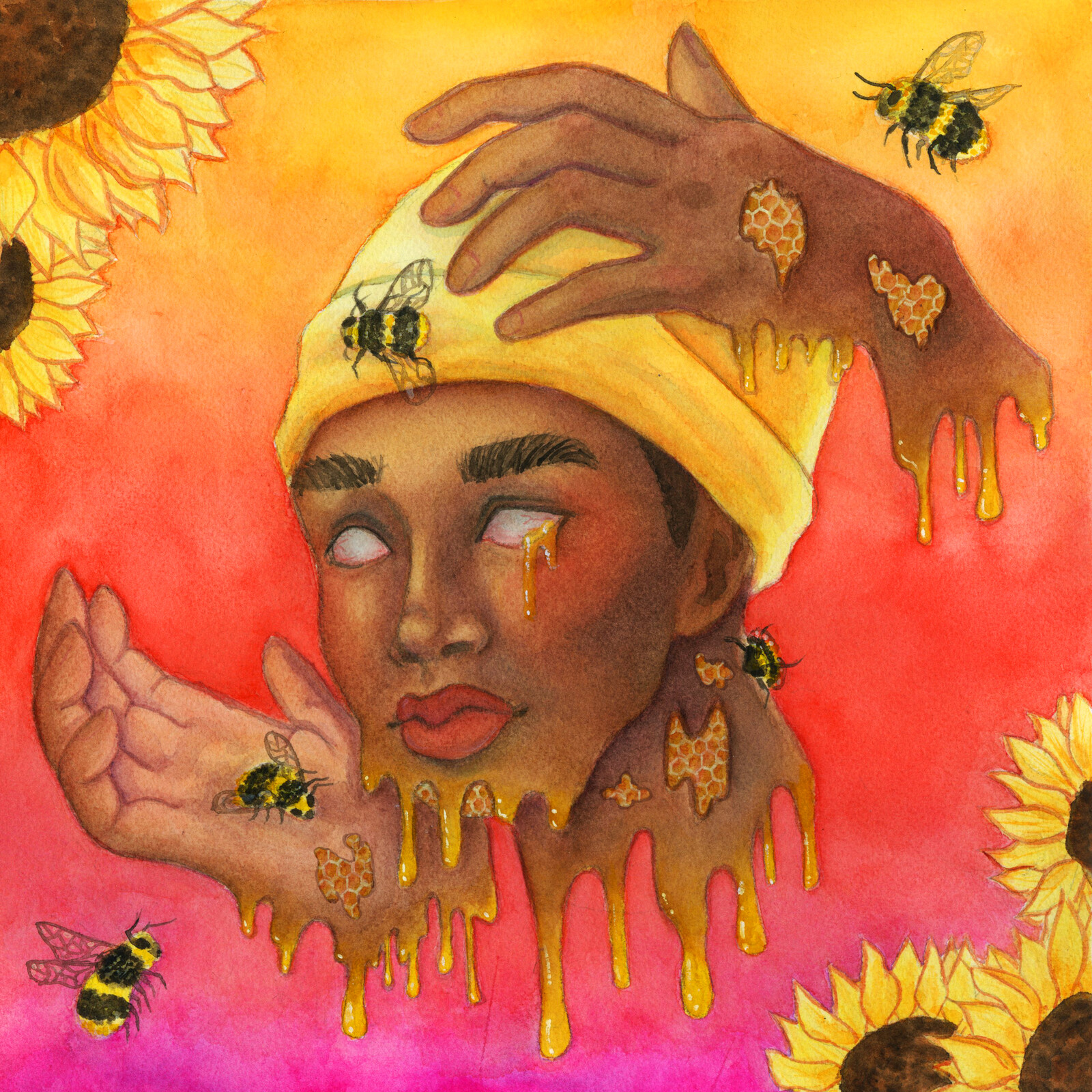 Artstation Flower Boy Corinne Bush