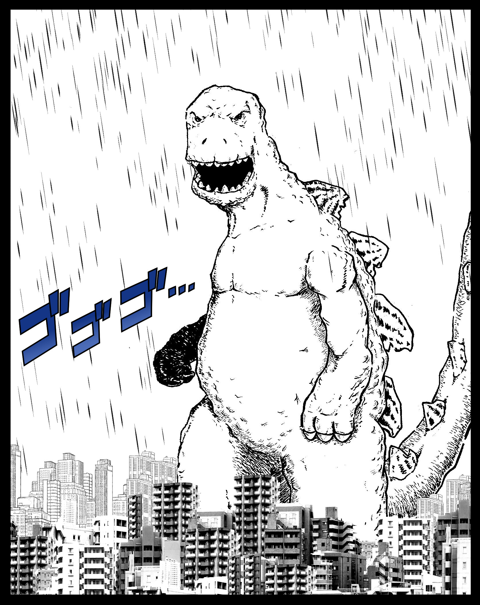 ArtStation 呉爾羅 ゴジラ Gojira