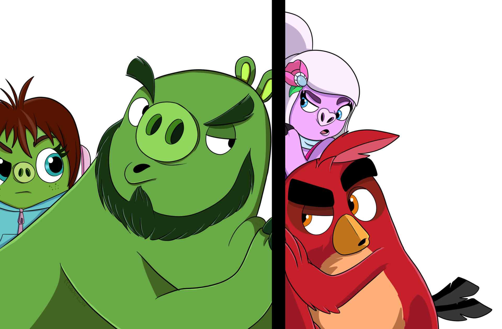Angry Birds Кортни