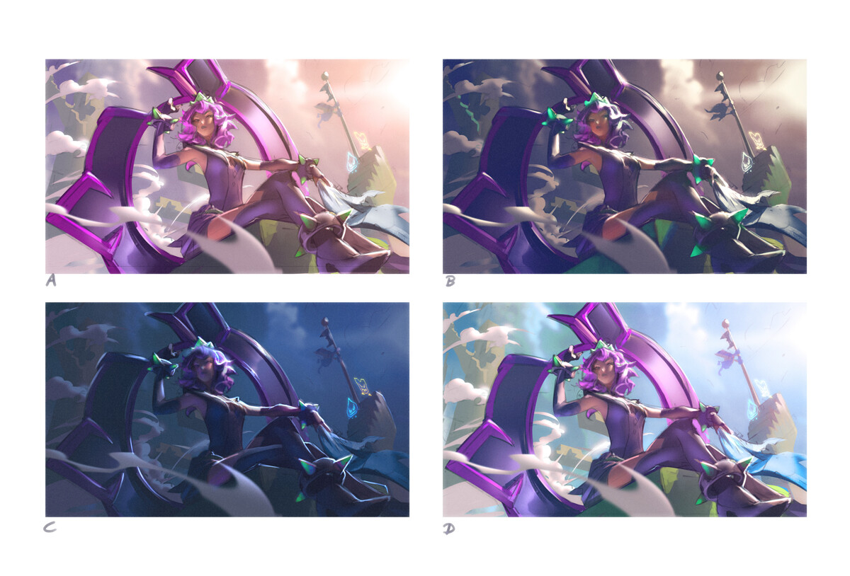pix Battle Queen Qiyana Splash Art artstation battle boss qiyana