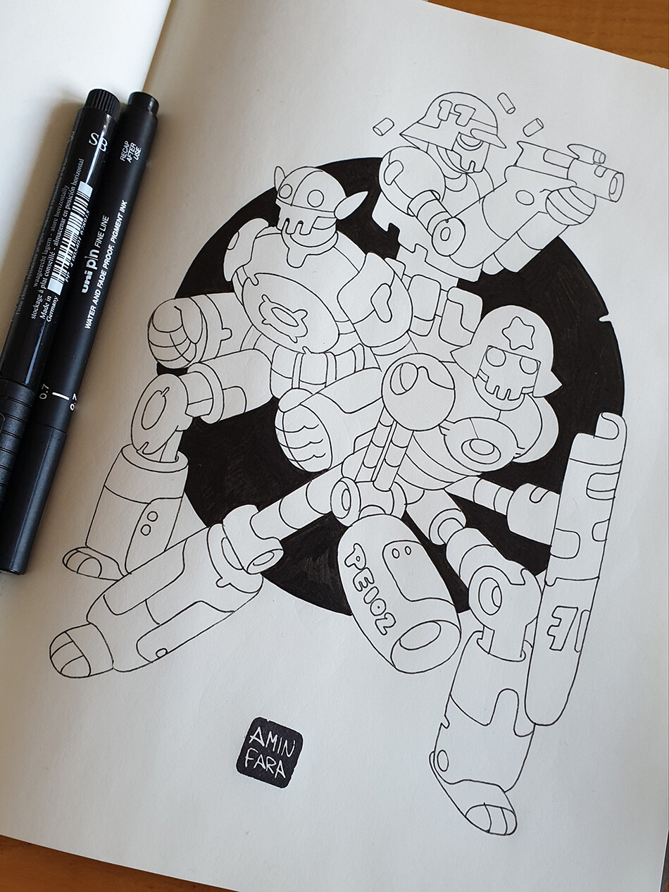 peace makers! set02 Ink