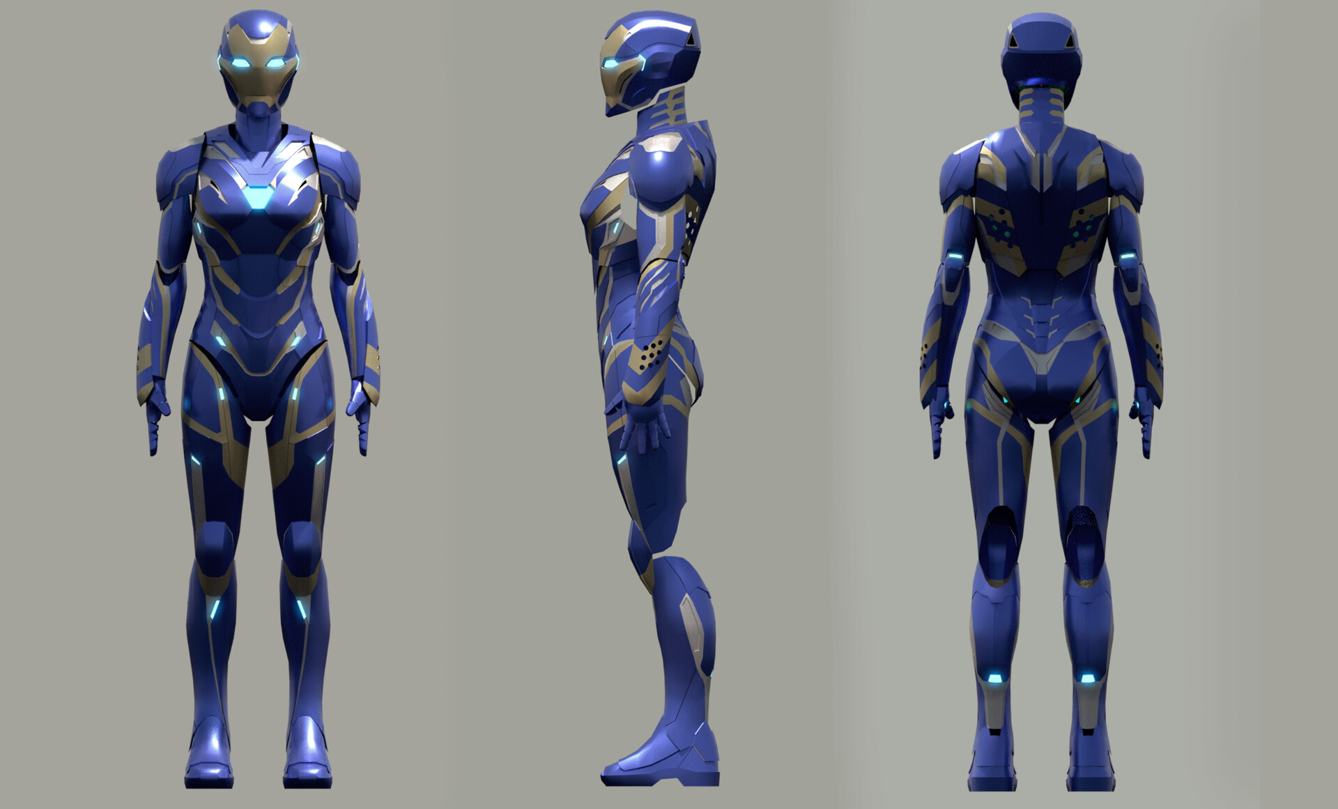 Artstation Rescue Costume 3d Model Yosatorn Chamachote