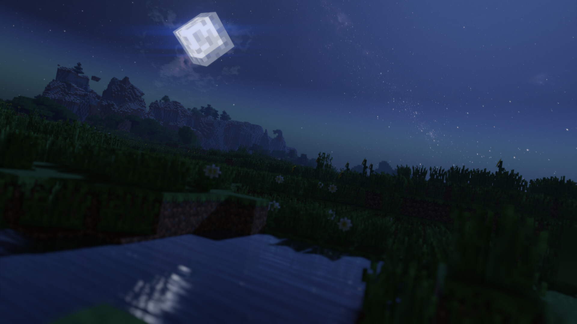 minecraft night scene drexis animations