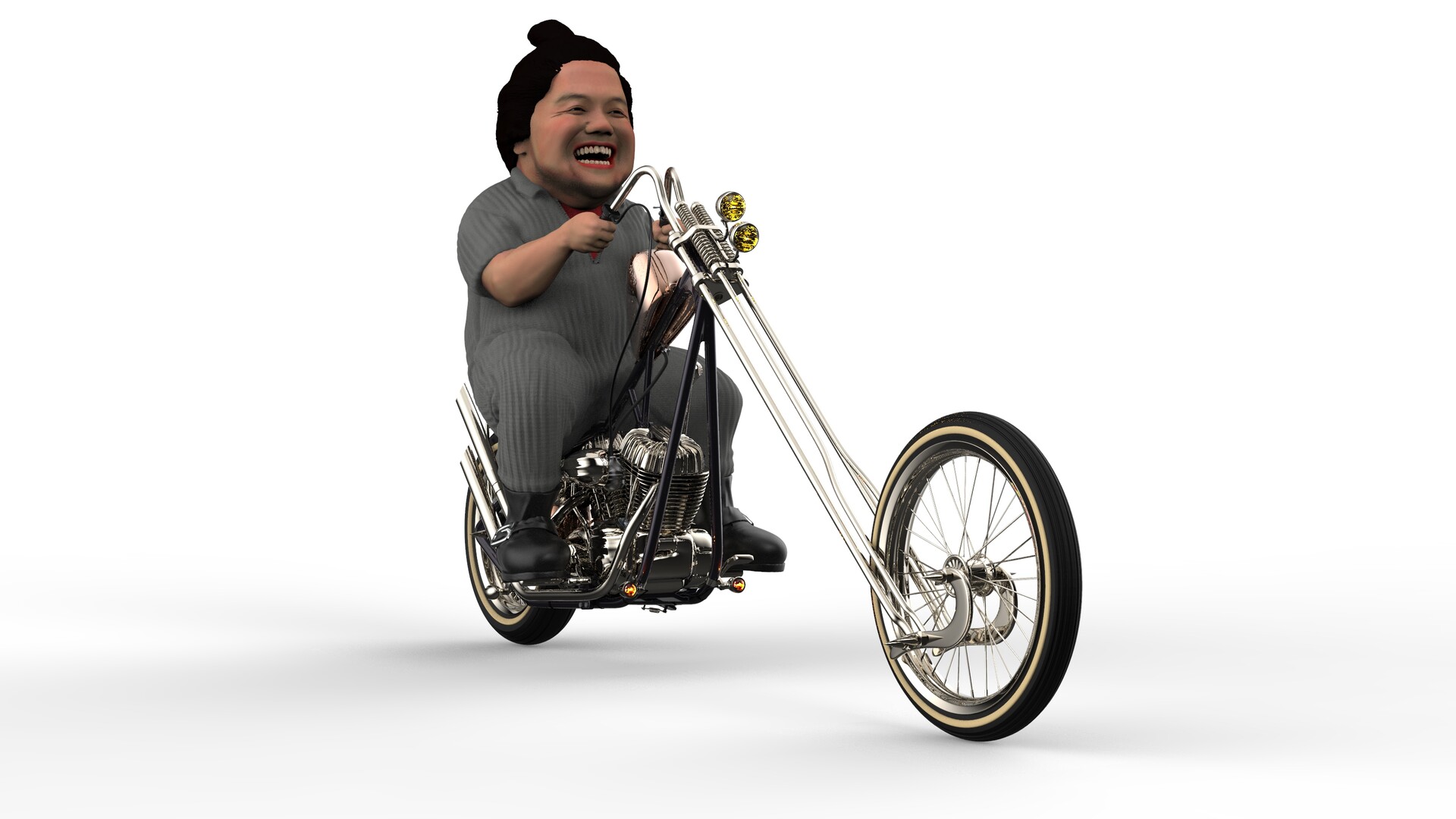 Hiroshi Takano - Old school chopper Hiroshi Takano - Old school chopper