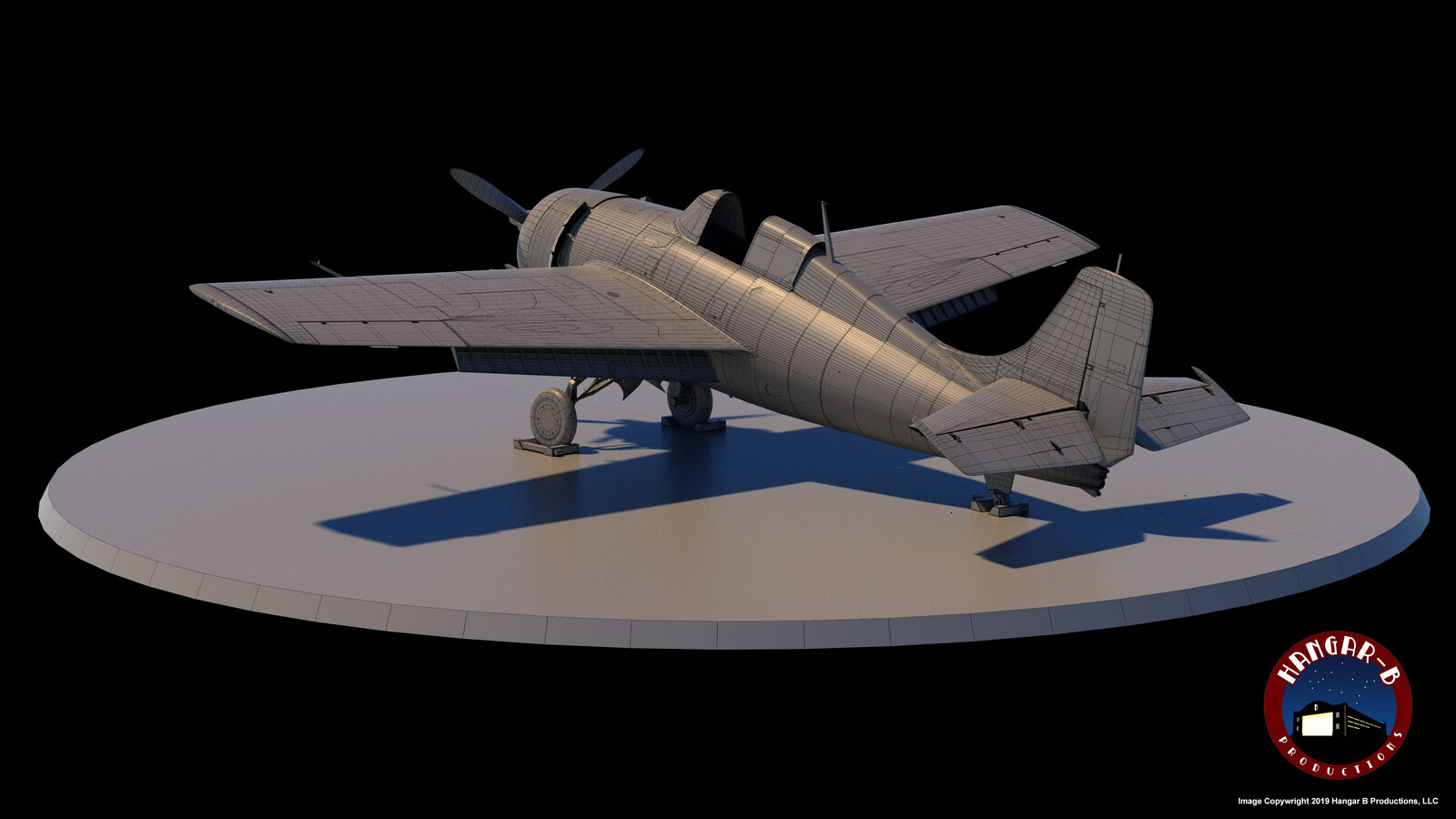 F4F-3 Wireframe