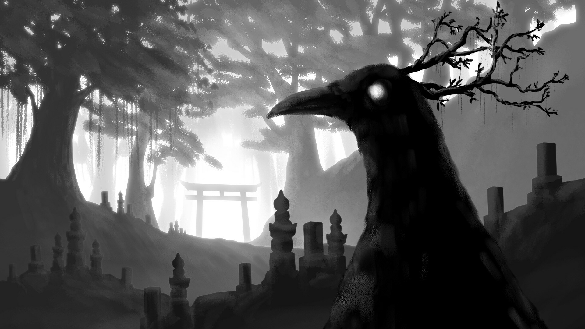 Artstation Matte Painting Concept Art The Story Of A Death God