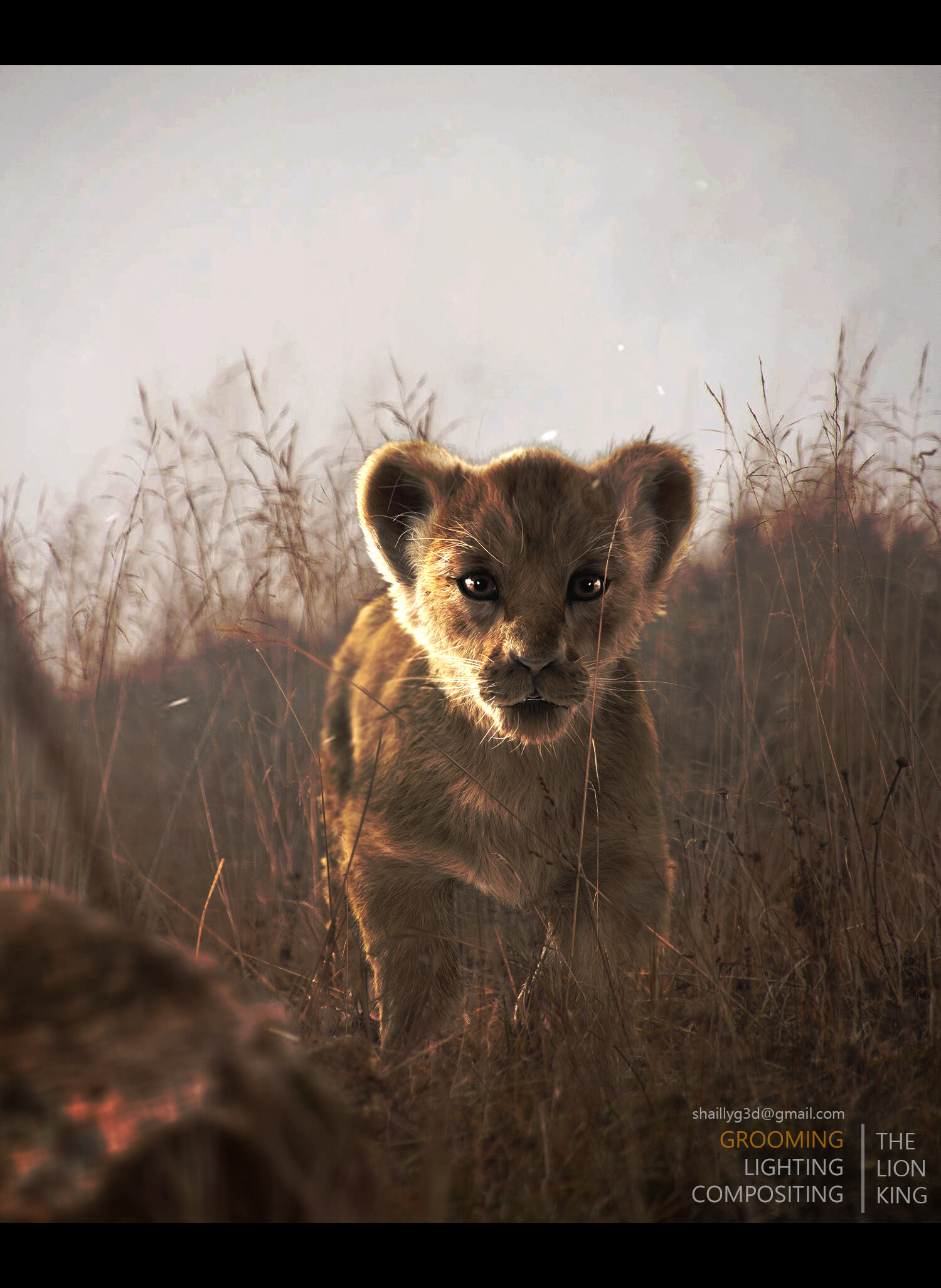 Artstation The Lion King Simba Remake Shailly Gupta