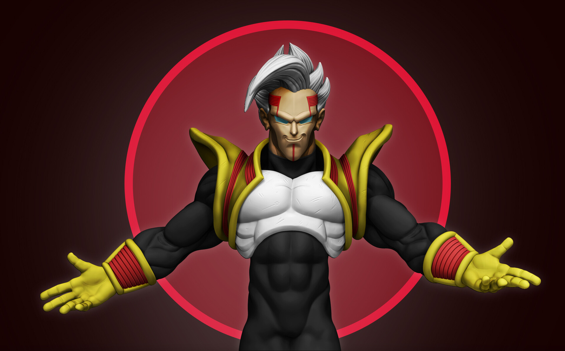 Artstation Fan Art Super Baby Vegeta Dragon Ball Gt Unai De