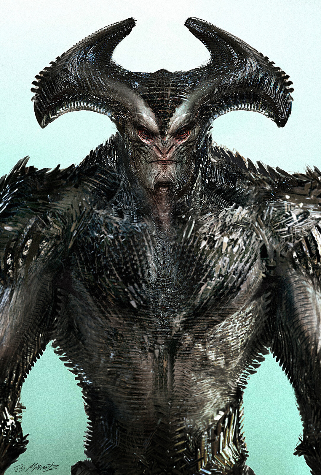 CLIP: Original Steppenwolf design (without armor) : DC Cinematic
