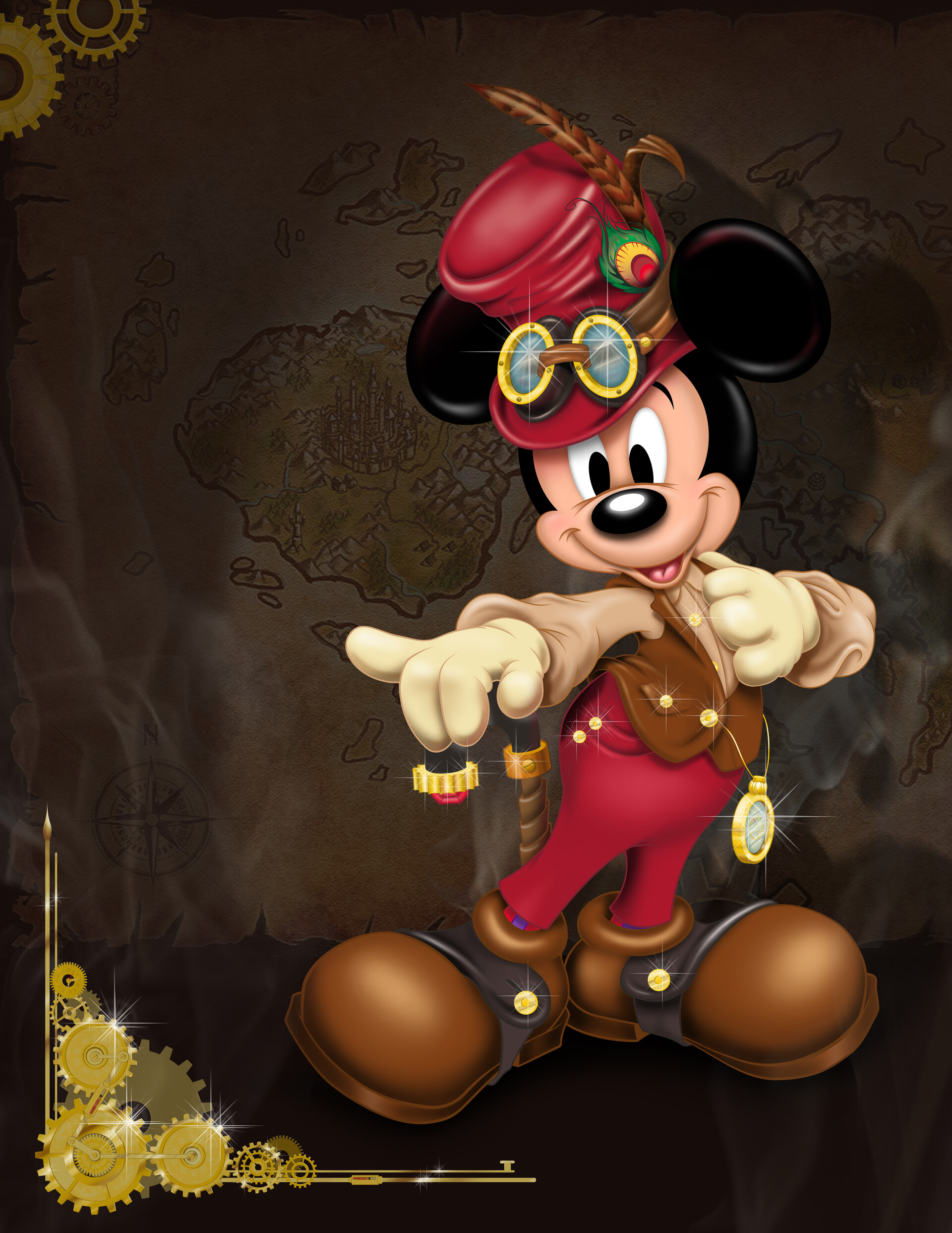 Artstation Steampunk Disney