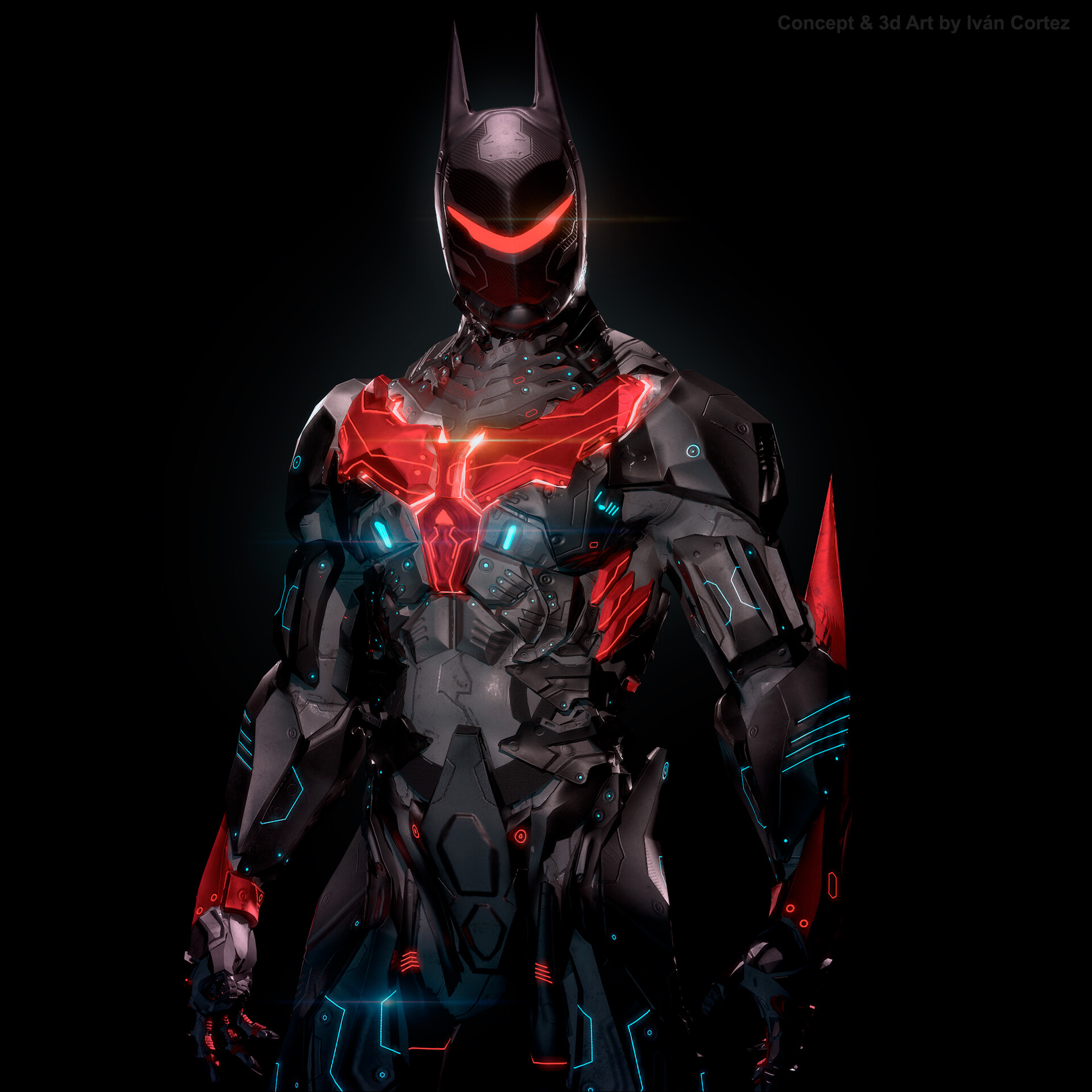 ArtStation - Batman Hellbat Beyond