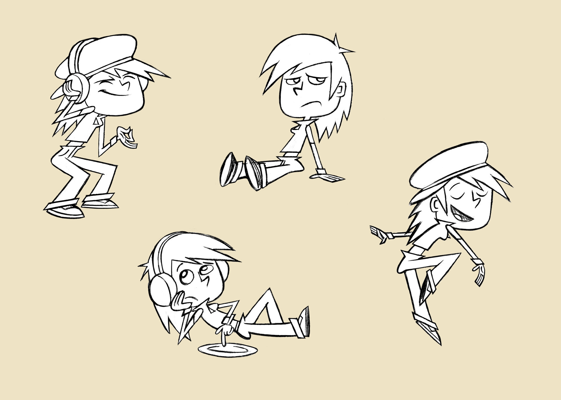 Dan J Foley Animation Character Poses Part 1