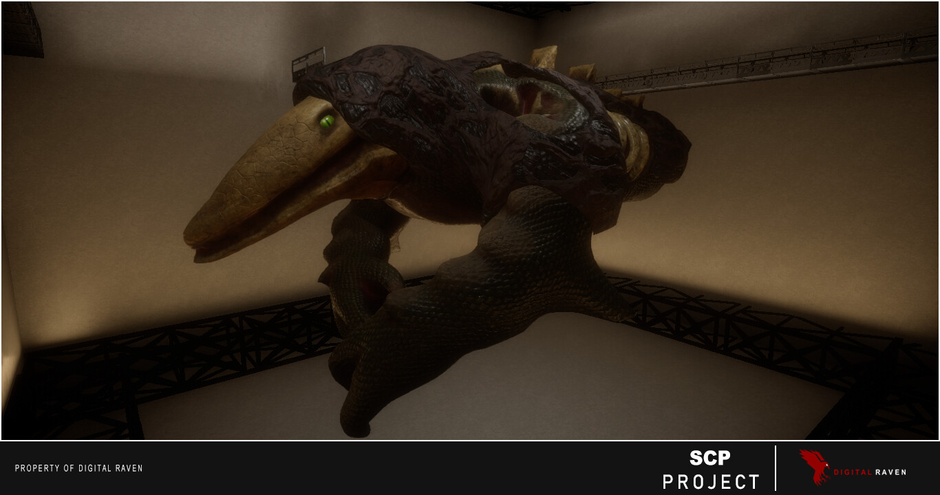 ArtStation - SCP - 682 Hard To Destroy Reptile