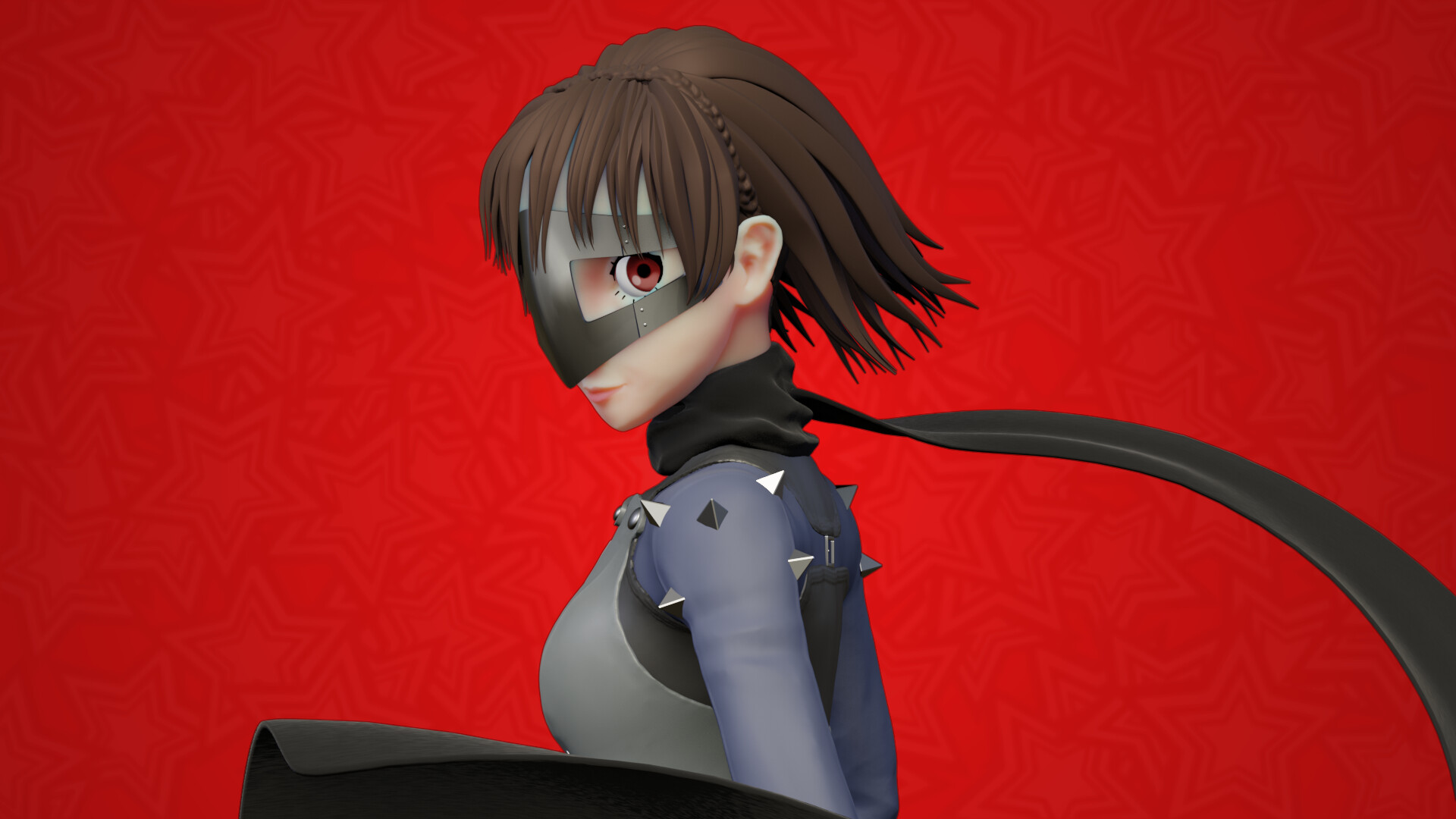 Artstation Makoto Niijima Queen Thierry Fabre