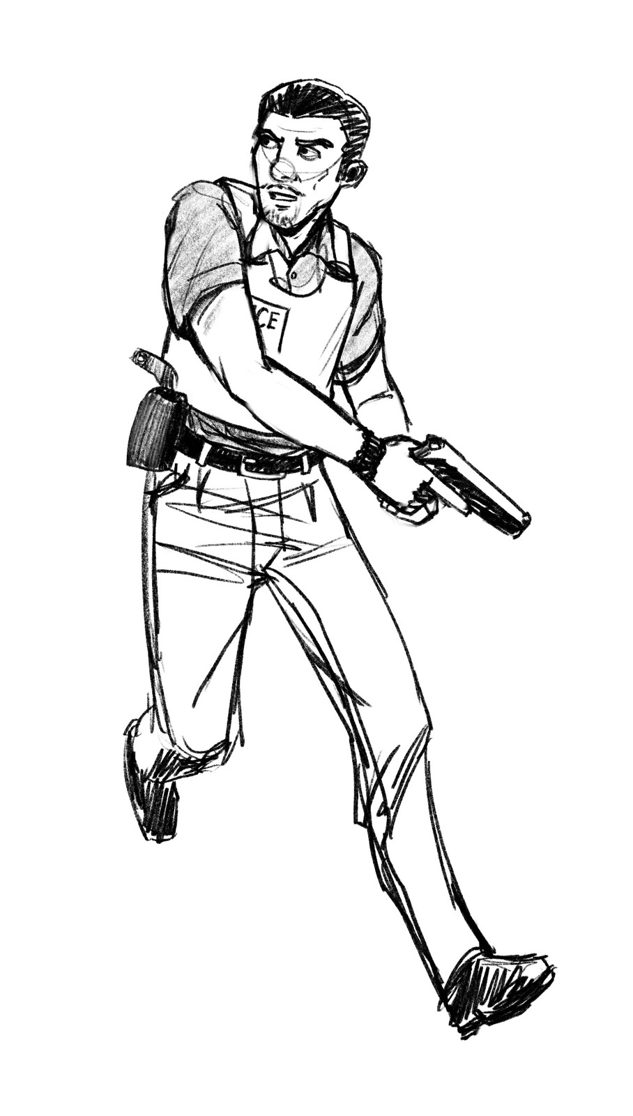 Agent Mejía sketch.