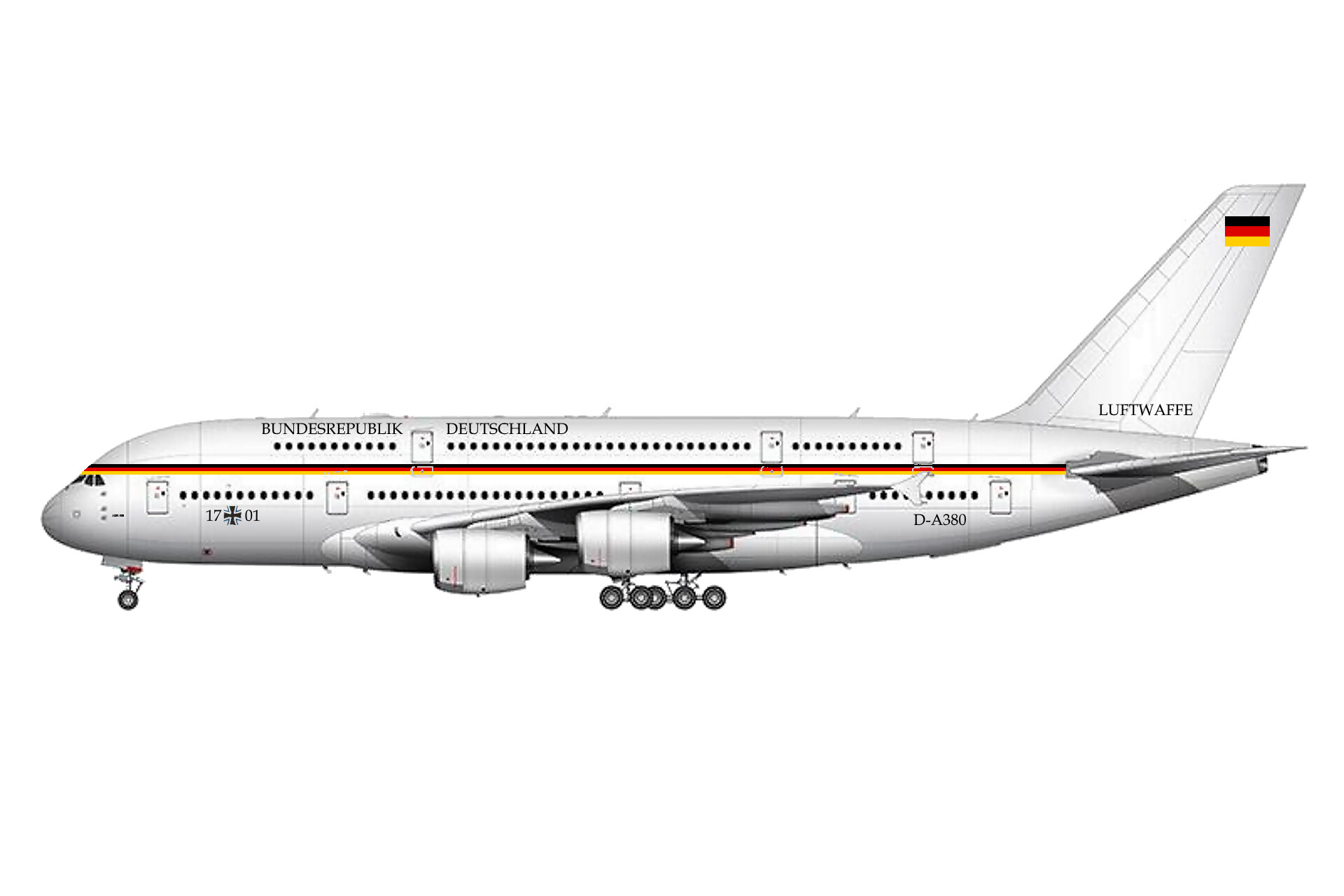 ArtStation - A380-800 Bundesrepublik Deutschland