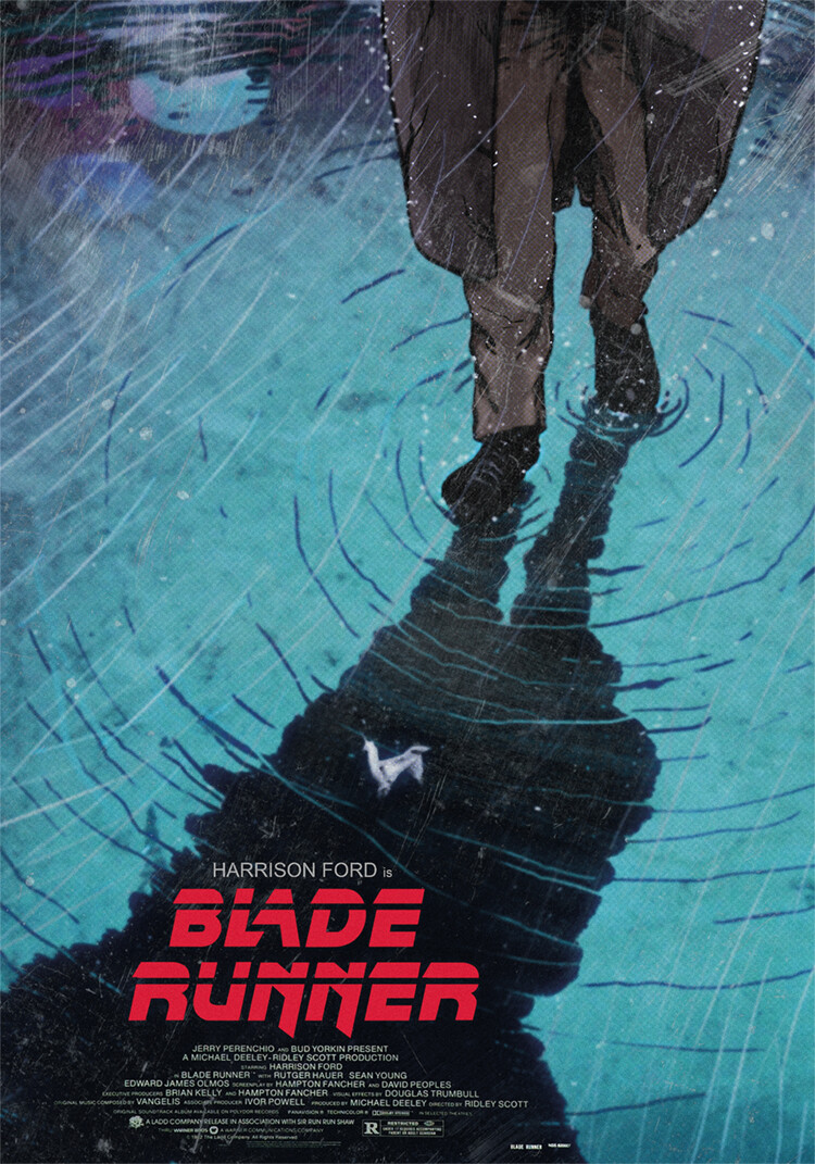 Følsom Flytte Rug ArtStation - Blade Runner Poster