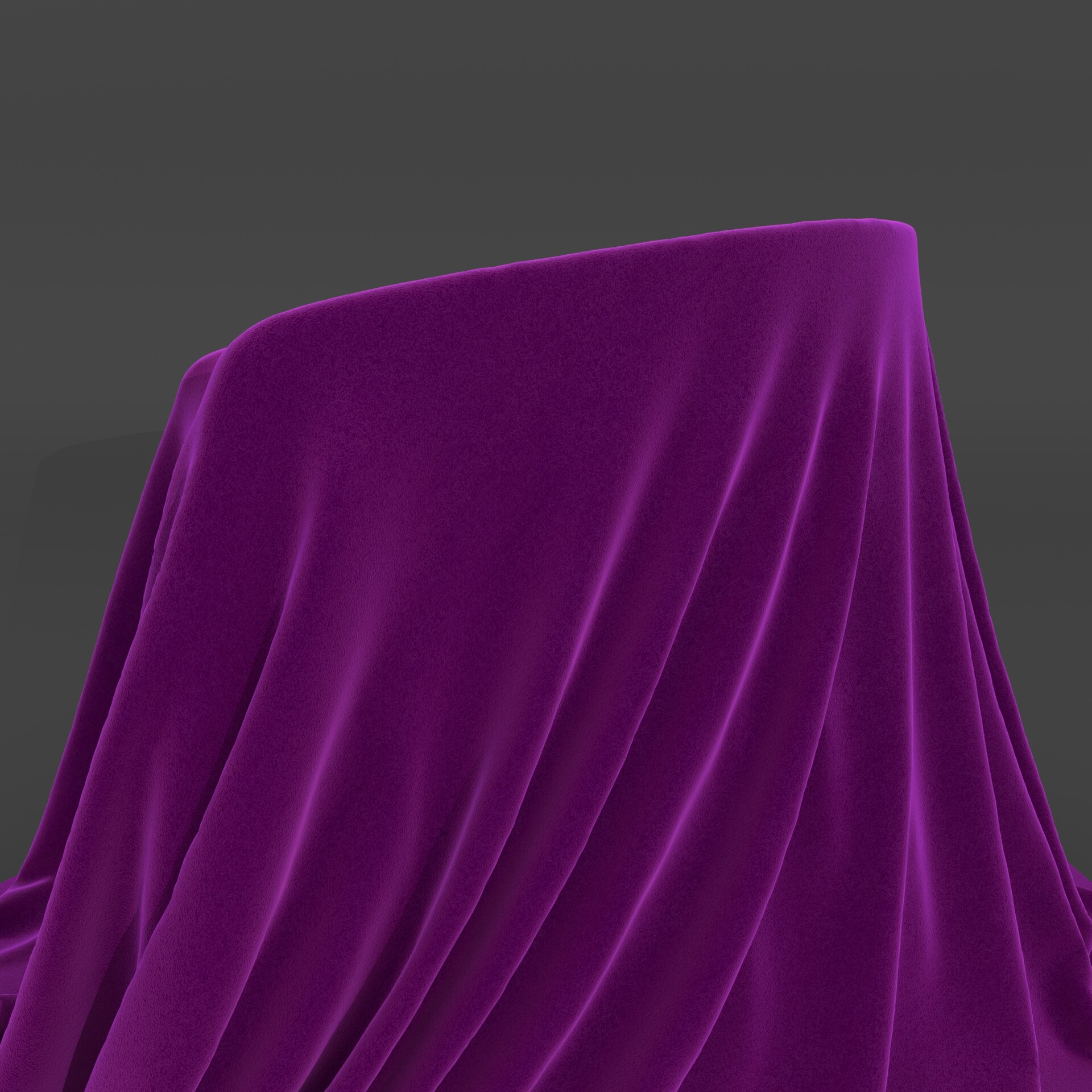 ArtStation - velvet cloth shader